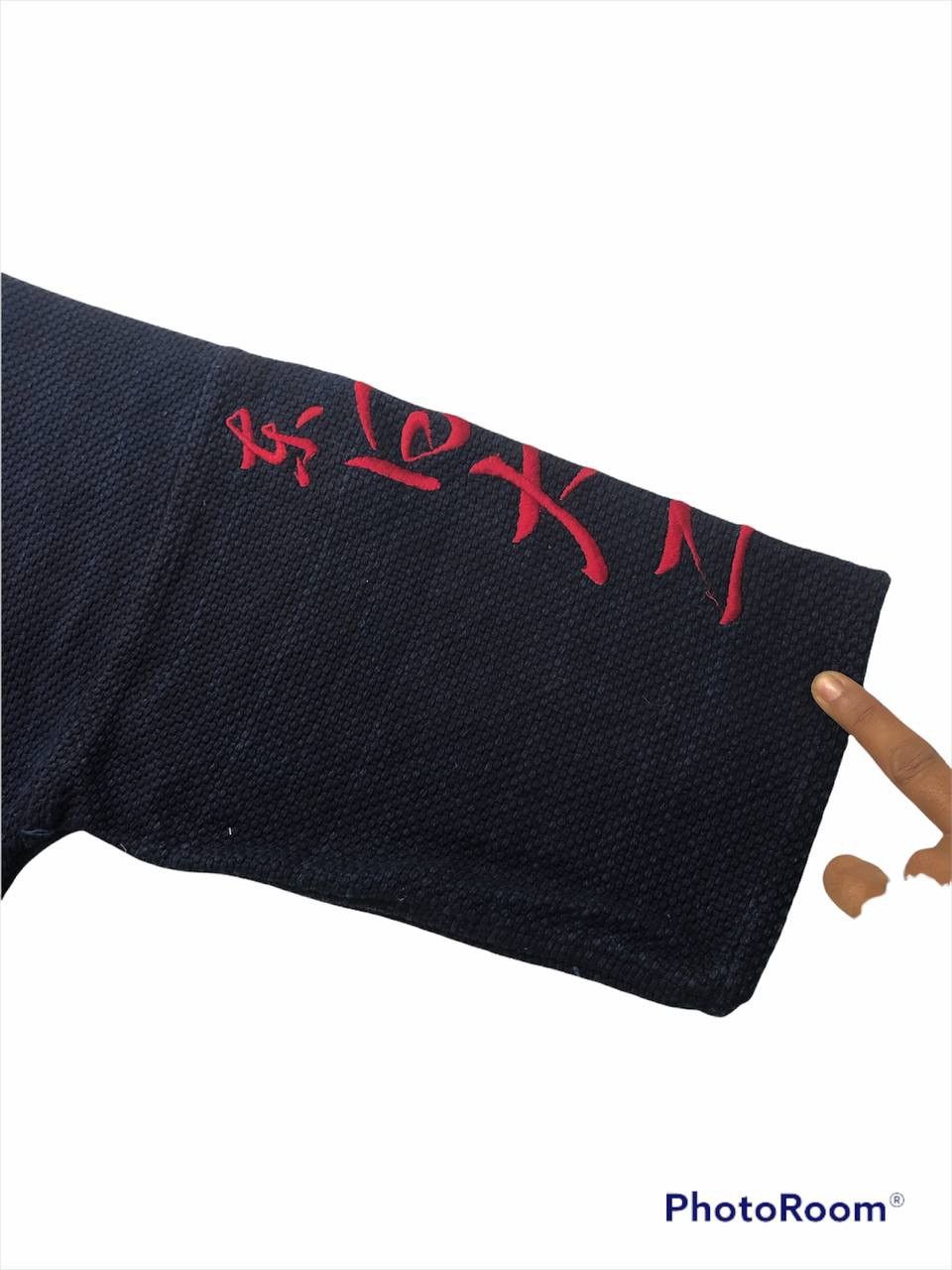 Indigo × Japanese Brand × Vintage Dyed Sashiko Stitching Kimono Passley Pocket Visvim Style Size US XL / EU 56 / 4 - 4 Thumbnail