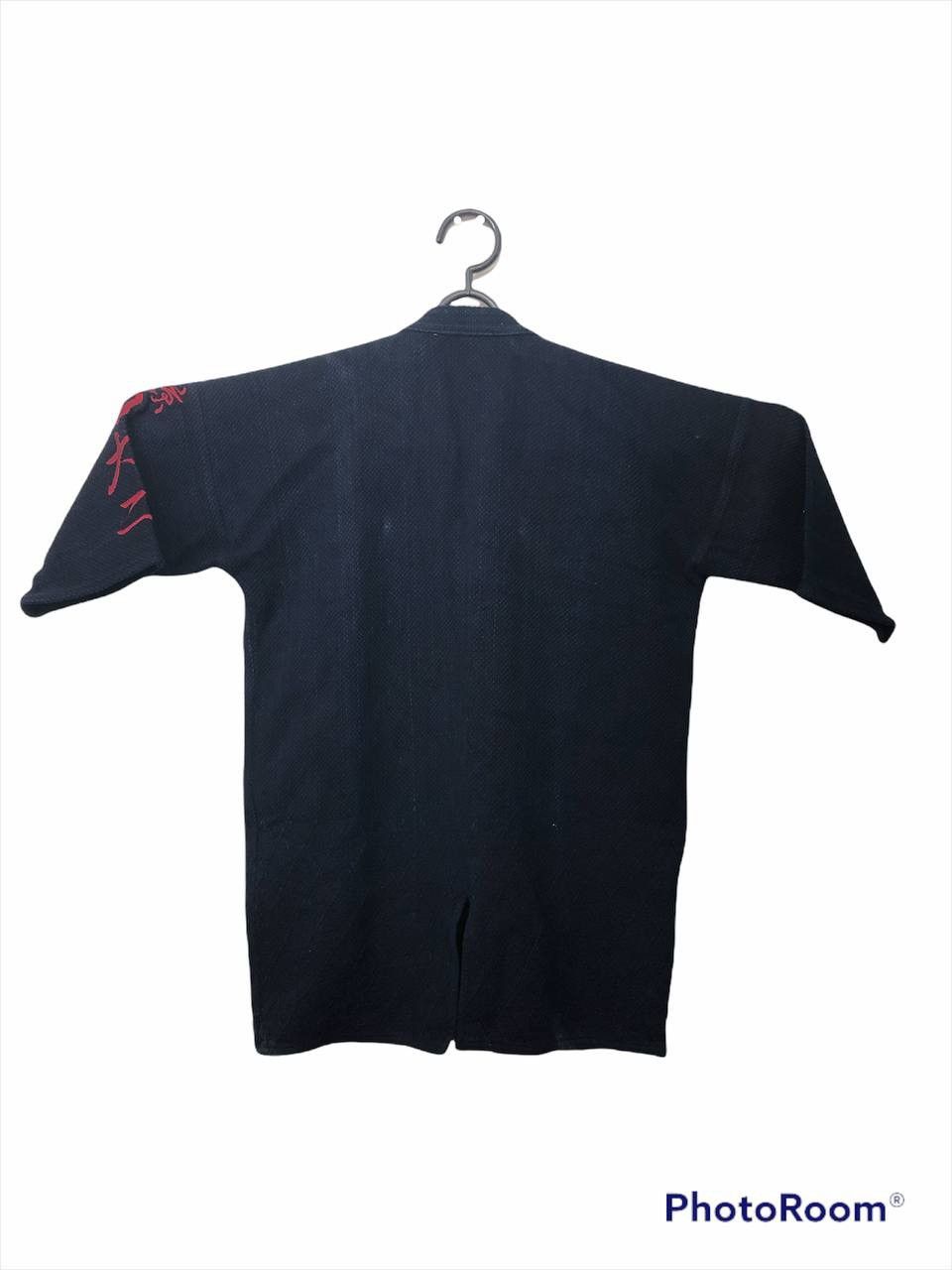 Indigo × Japanese Brand × Vintage Dyed Sashiko Stitching Kimono Passley Pocket Visvim Style Size US XL / EU 56 / 4 - 7 Thumbnail