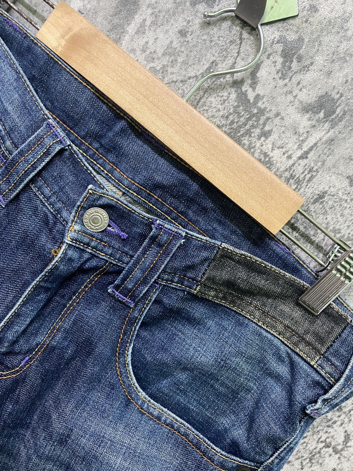 Designer × Japanese Brand Japanese TAKEO KIKUCHI Floral motif Embroidered Denim Size US 31 - 8 Thumbnail