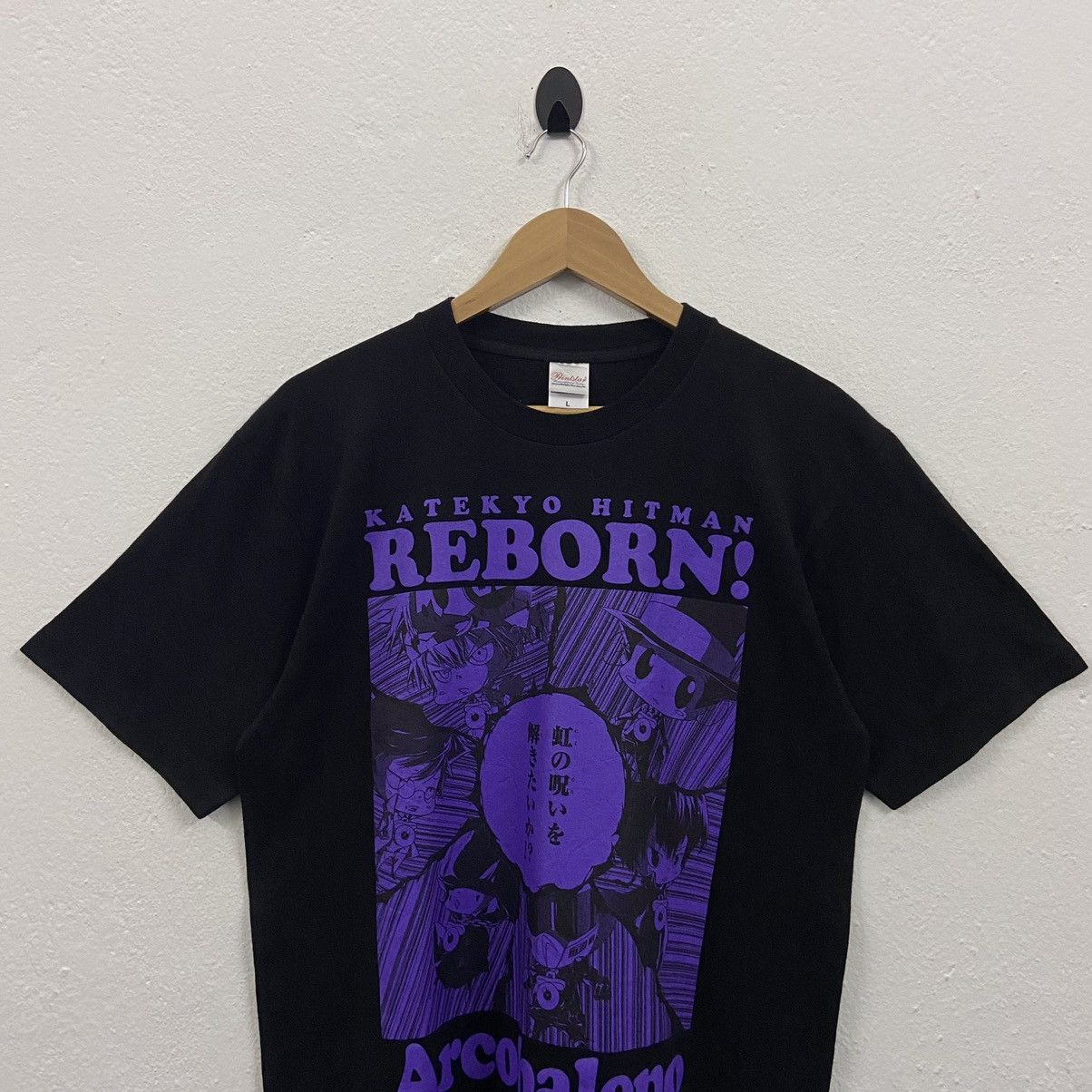 Anime × Japanese Brand Rare Anime Katekyo Hitman REBORN! Famous scene T-shirt 2012 Size US L / EU 52-54 / 3 - 2 Thumbnail