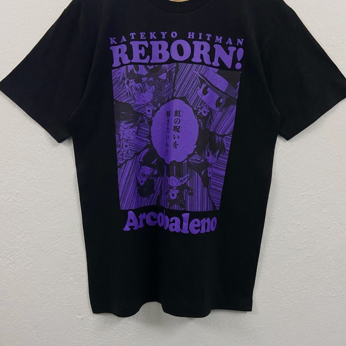 Anime × Japanese Brand Rare Anime Katekyo Hitman REBORN! Famous scene T-shirt 2012 Size US L / EU 52-54 / 3 - 3 Thumbnail