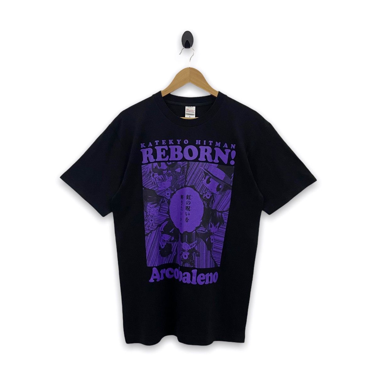 Anime × Japanese Brand Rare Anime Katekyo Hitman REBORN! Famous scene T-shirt 2012 Size US L / EU 52-54 / 3 - 1 Thumbnail