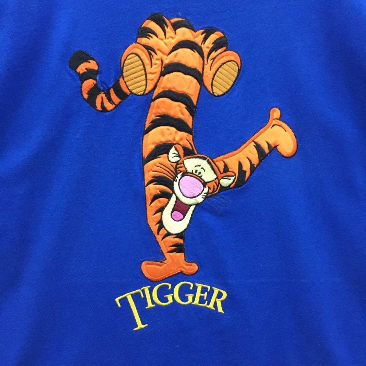 Cartoon Network × Disney × Vintage Rare Vintage TIGGER Winnie The Pooh Embroidery Tigger Size US M / EU 48-50 / 2 - 5 Thumbnail