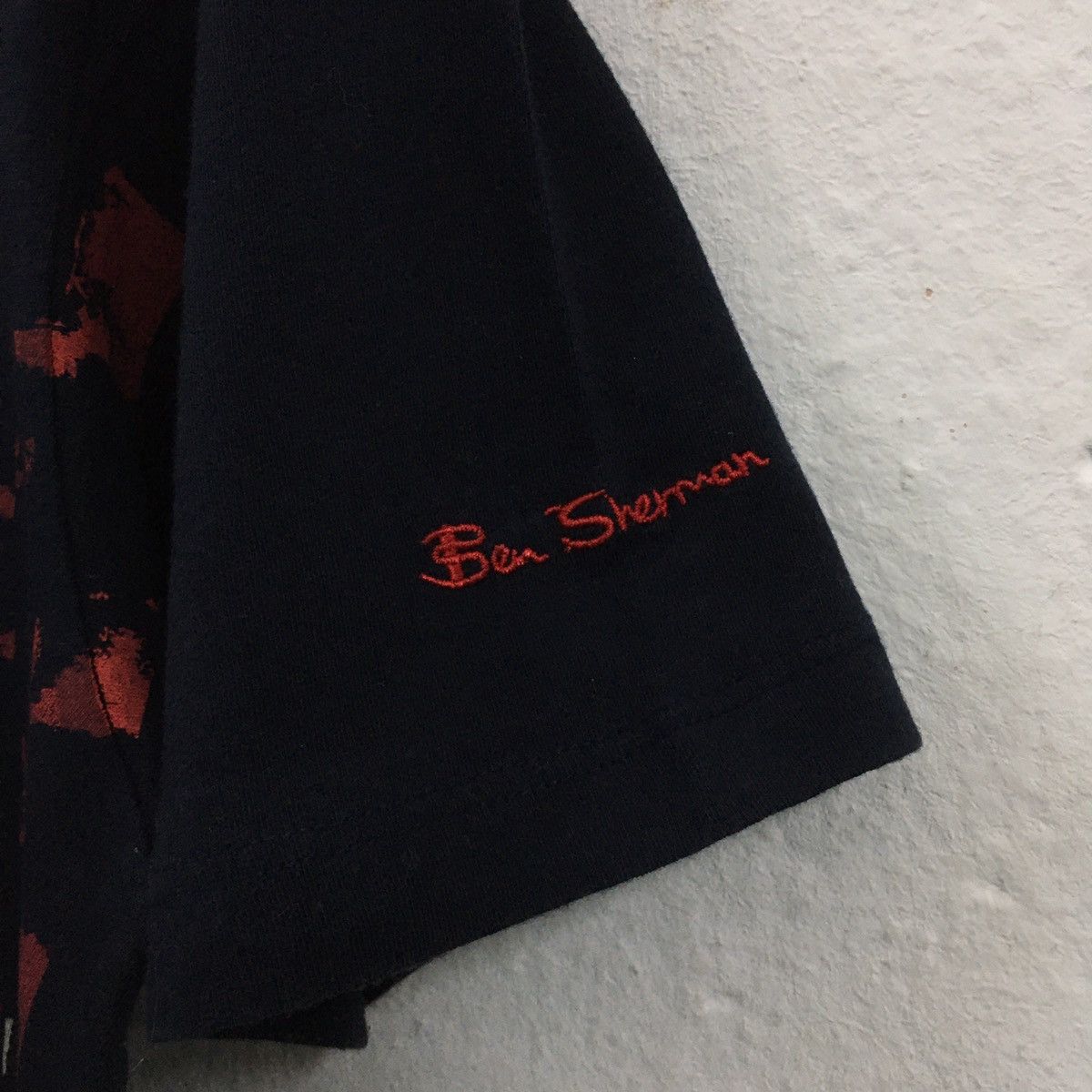 Ben Sherman Rare Design Ben Sherman Italian Flag Big Printed Tshirt Size US M / EU 48-50 / 2 - 7 Thumbnail
