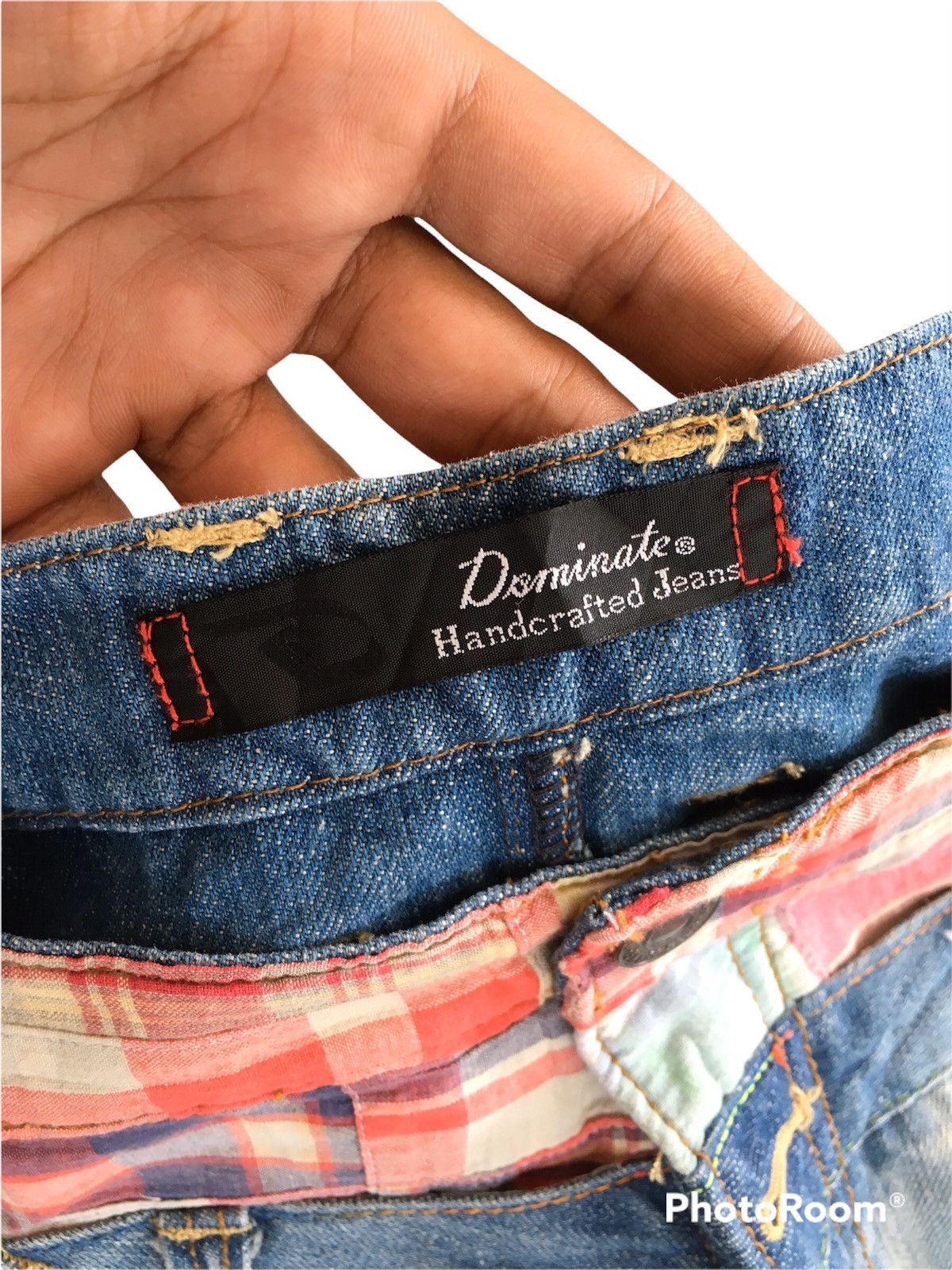 Japanese Brand delateToday❌Double Waist Distressed Inspired Kapital Size US 34 / EU 50 - 9 Thumbnail