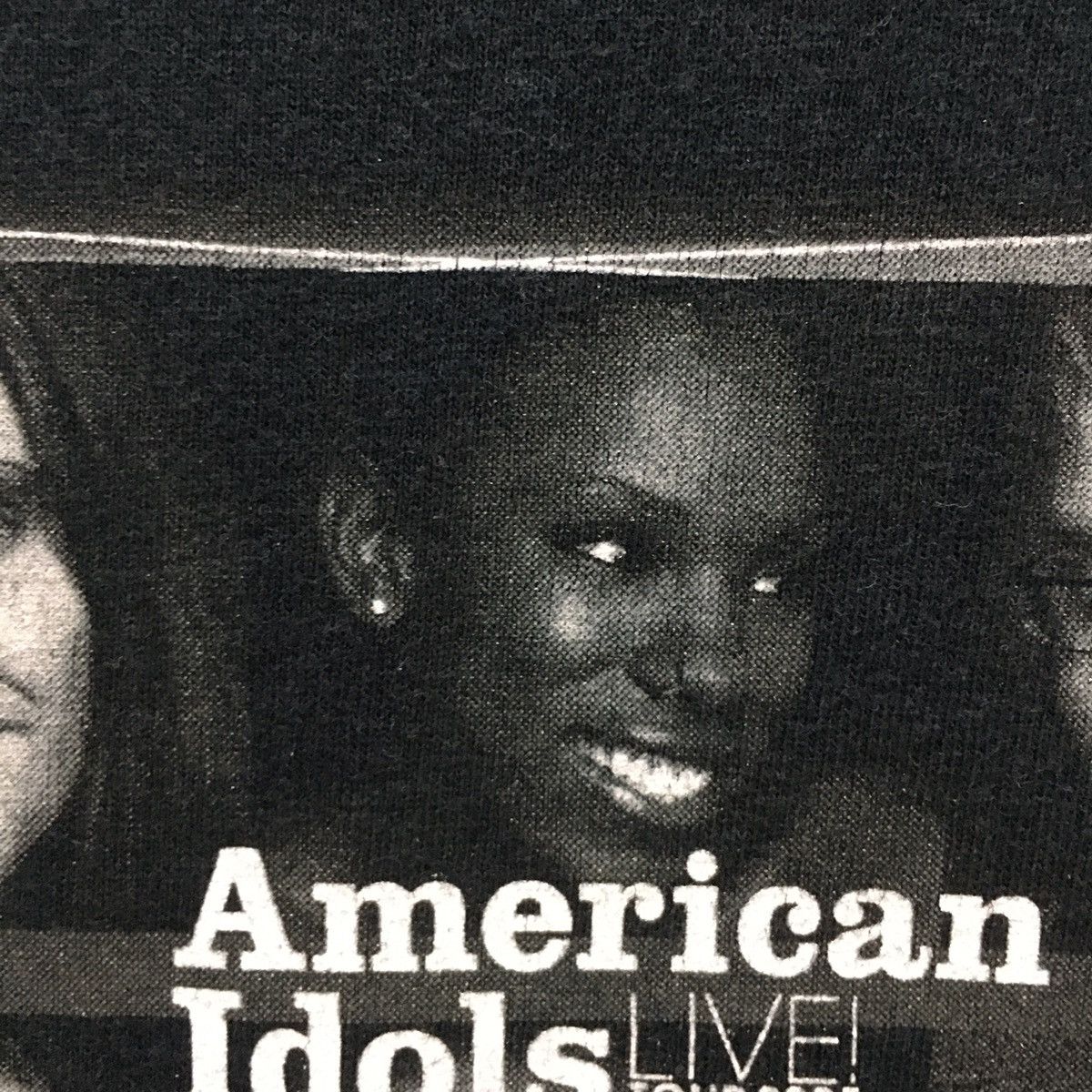 Band Tees × Vintage Rare Vintage Y2K AMERICAN IDOL Live Tour 2005 Tshirt Size US XL / EU 56 / 4 - 8 Thumbnail