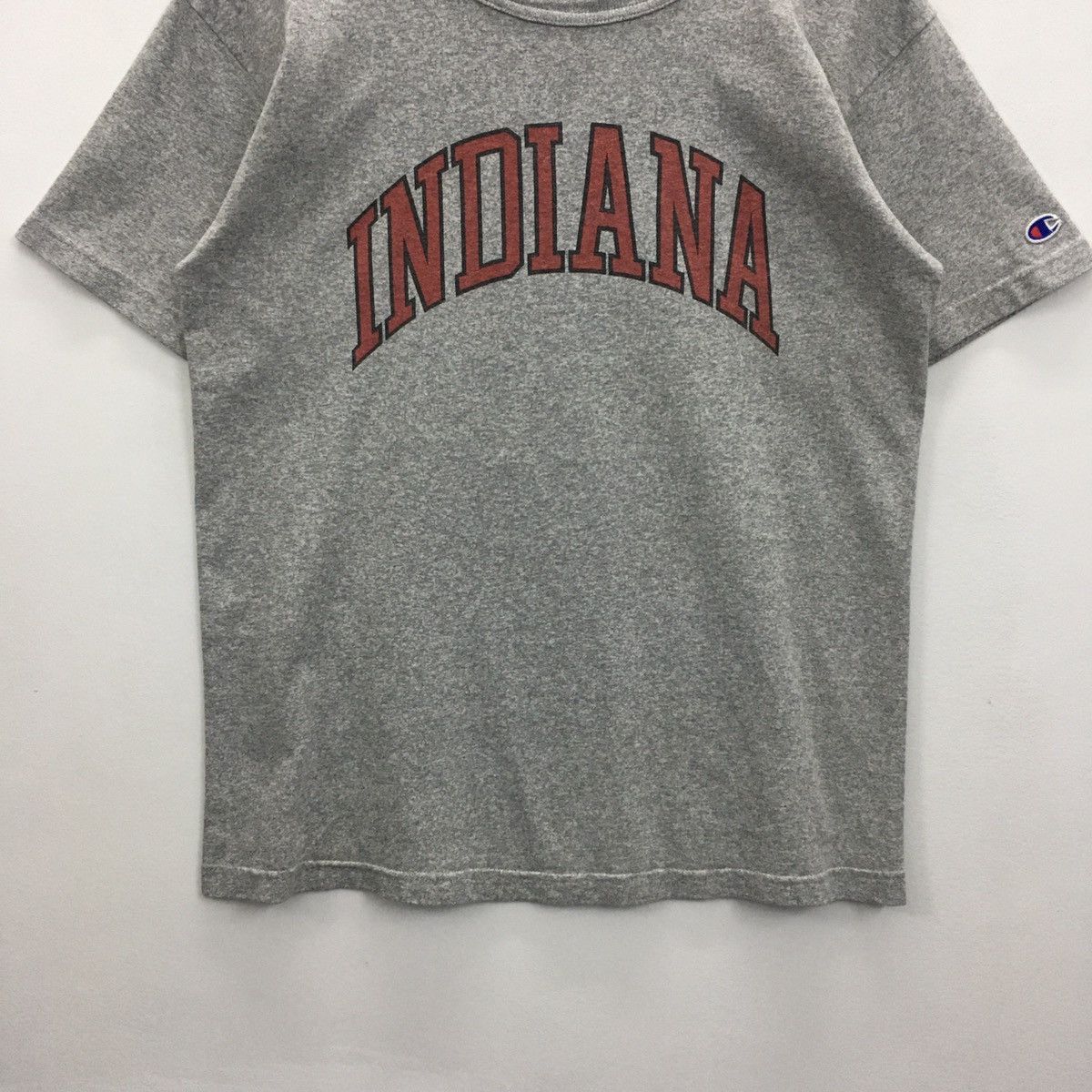 Champion × Vintage Vintage 90s CHAMPION INDIANA Spellout Tshirt Size US M / EU 48-50 / 2 - 5 Thumbnail