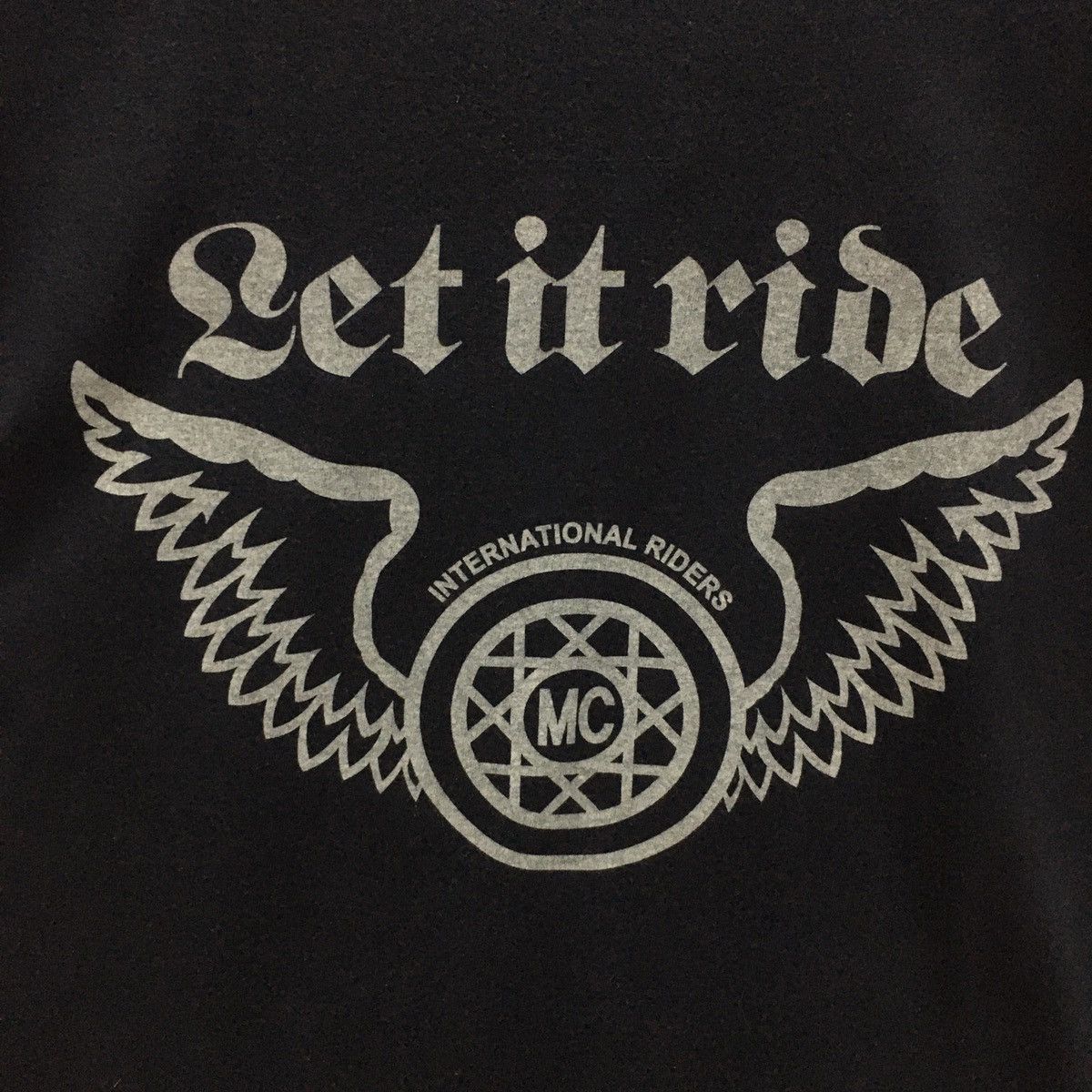 Japanese Brand Rare LET IT RIDE MC Tshirt Size US M / EU 48-50 / 2 - 6 Thumbnail