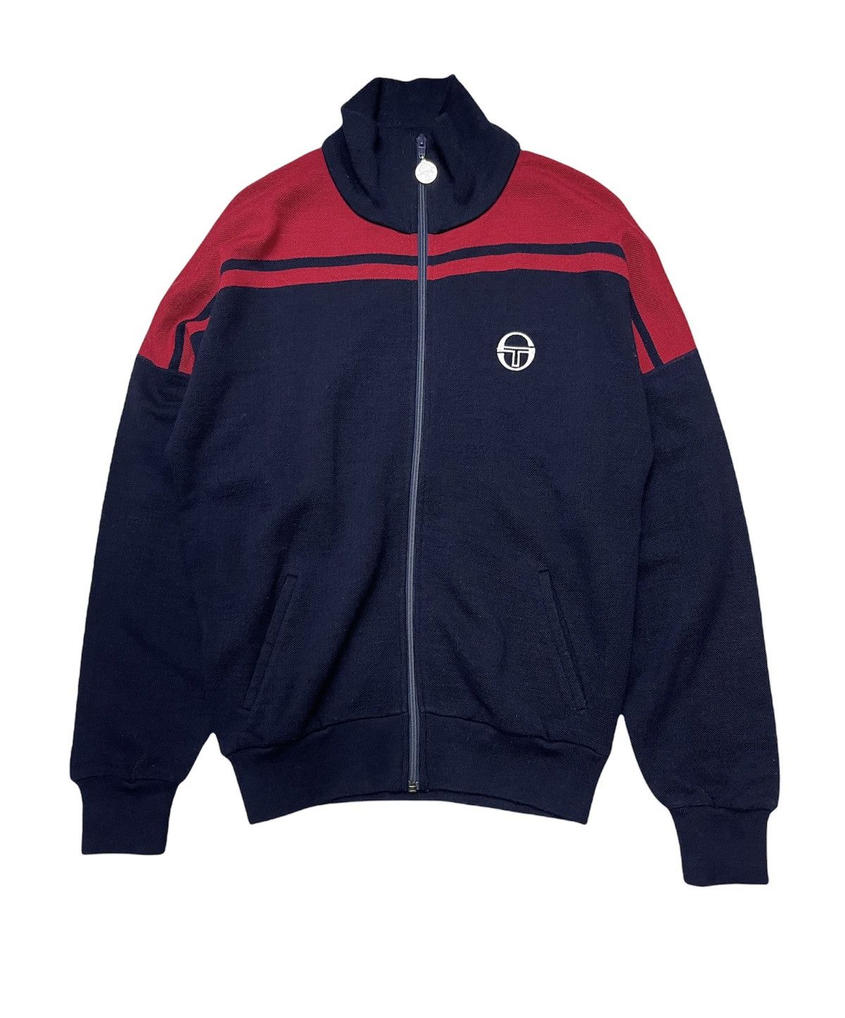 Sergio Tacchini VINTAGE SERGIO TACCHINI CASUAL HOOLIGON JACKET Size US L / EU 52-54 / 3 - 2 Thumbnail