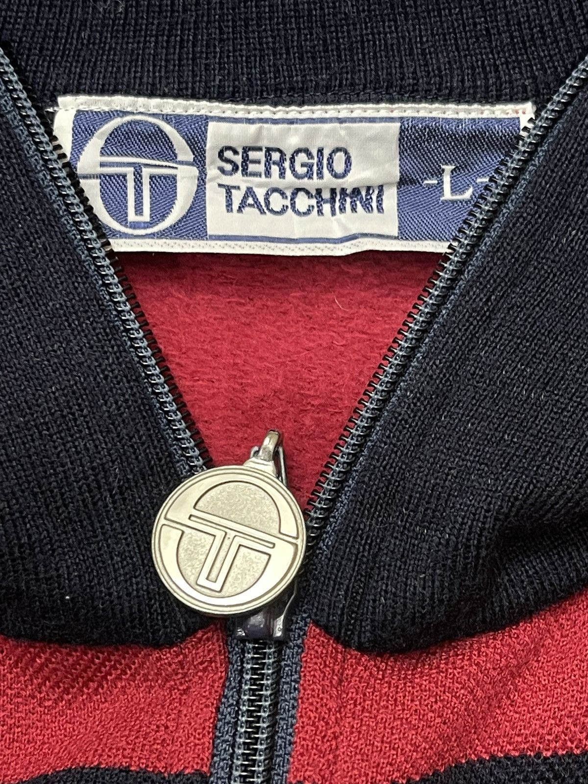 Sergio Tacchini VINTAGE SERGIO TACCHINI CASUAL HOOLIGON JACKET Size US L / EU 52-54 / 3 - 4 Thumbnail