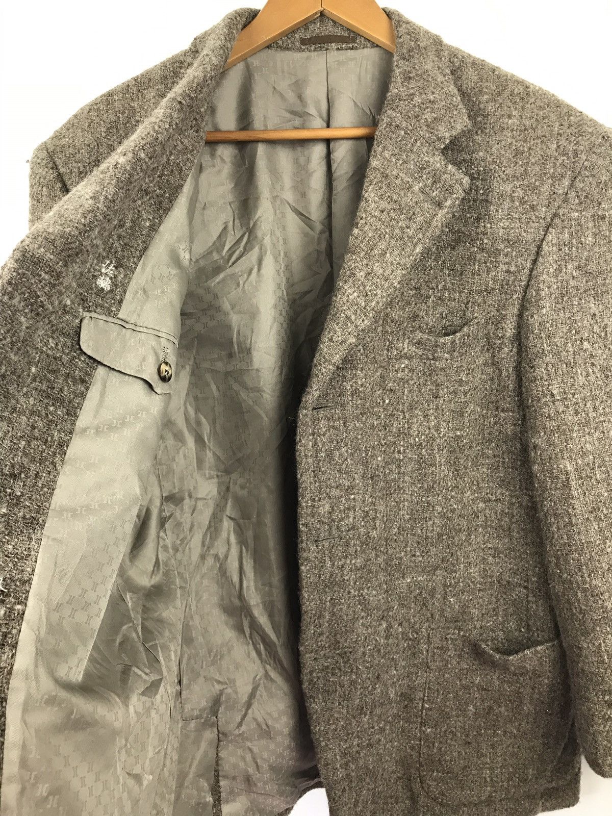 Designer × Japanese Brand Kynoch Keith Scotland Wool Blazer Coat Size US L / EU 52-54 / 3 - 4 Thumbnail