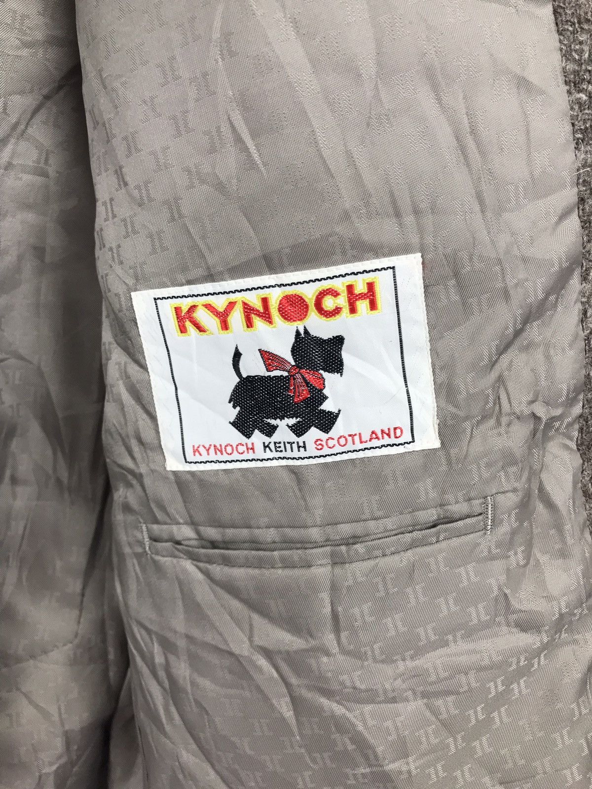Designer × Japanese Brand Kynoch Keith Scotland Wool Blazer Coat Size US L / EU 52-54 / 3 - 7 Thumbnail