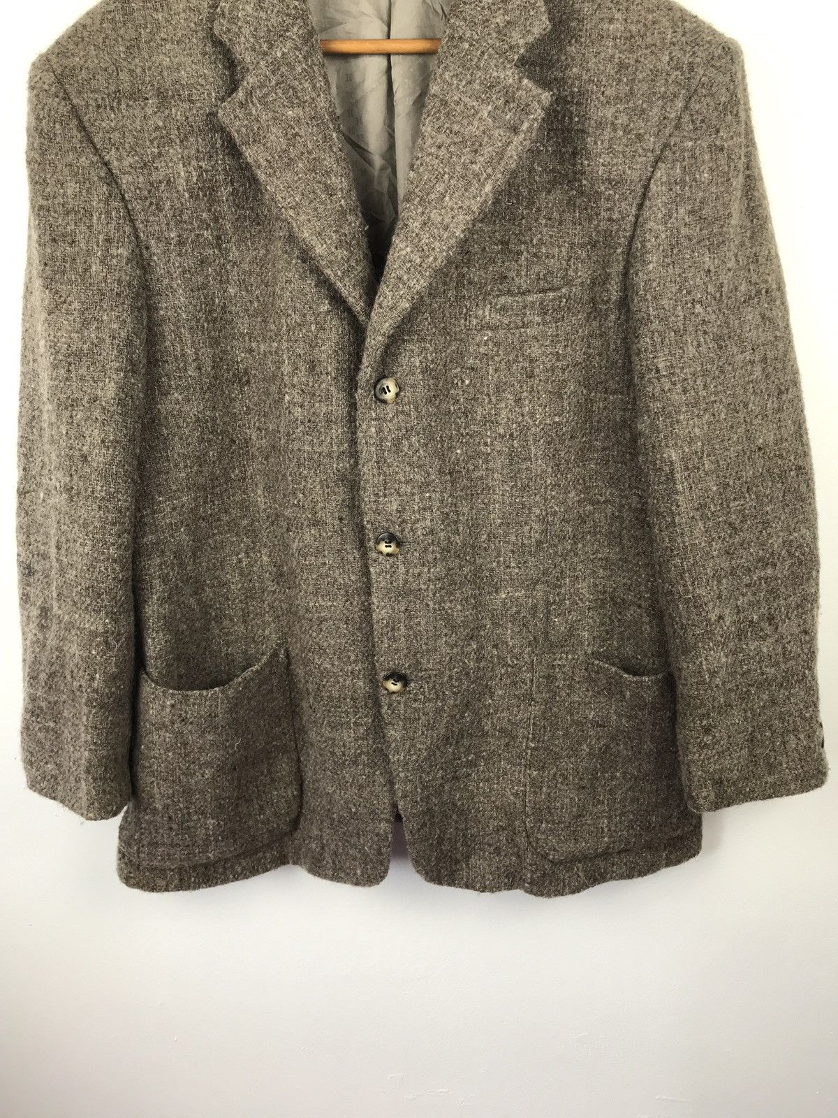 Designer × Japanese Brand Kynoch Keith Scotland Wool Blazer Coat Size US L / EU 52-54 / 3 - 3 Thumbnail