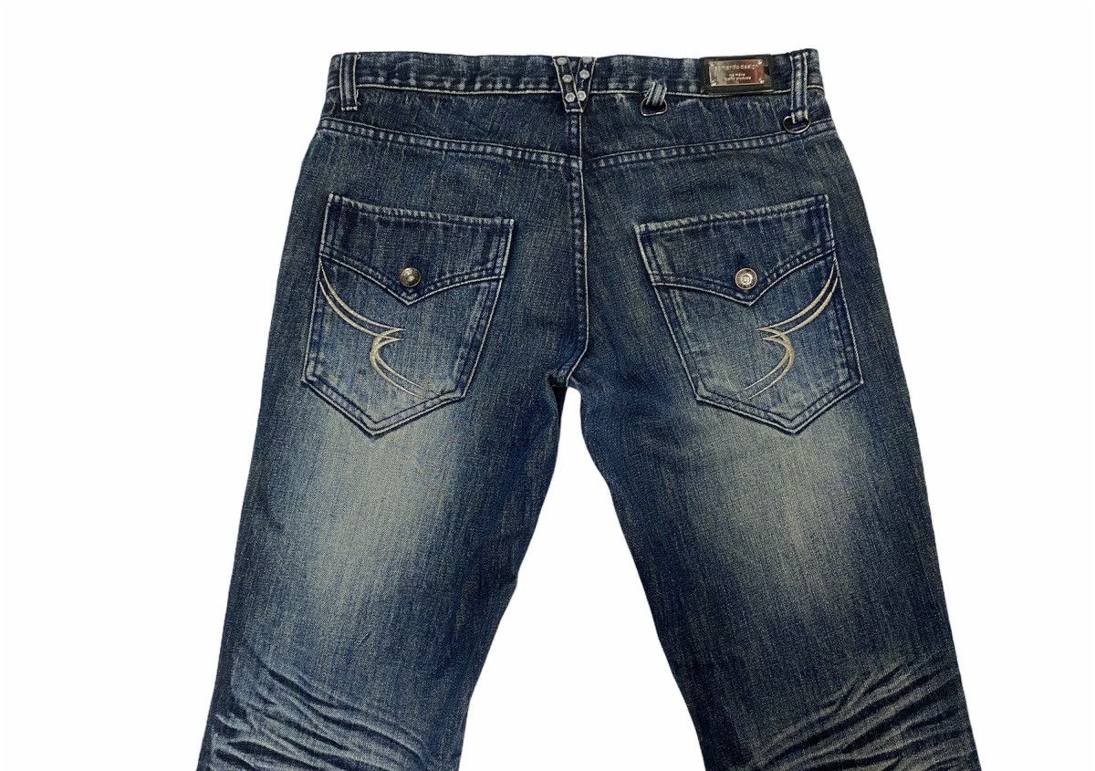 Japanese Brand × Vintage Japanese Brand Semantic Design Washed Distressed Denim Jeans Size US 33 - 4 Thumbnail