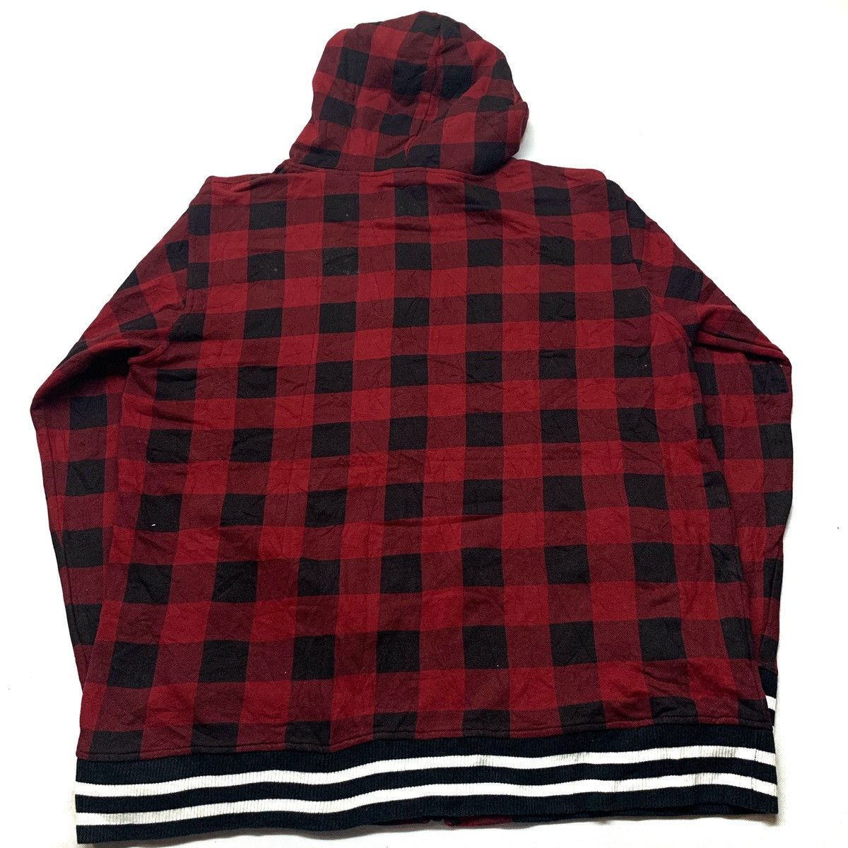 Japanese Brand Black And Red Tartan Punk Seditionaries Style Hoodie Size US XL / EU 56 / 4 - 6 Thumbnail