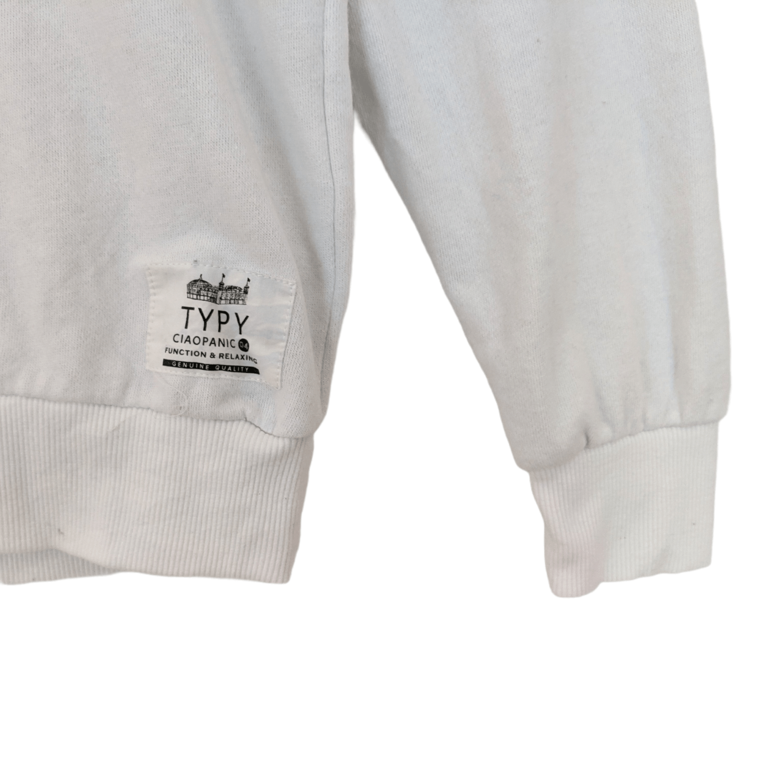 Ciaopanic CIOPANIC TYPY Japan White Jumper Sweatshirt Size US L / EU 52-54 / 3 - 5 Thumbnail
