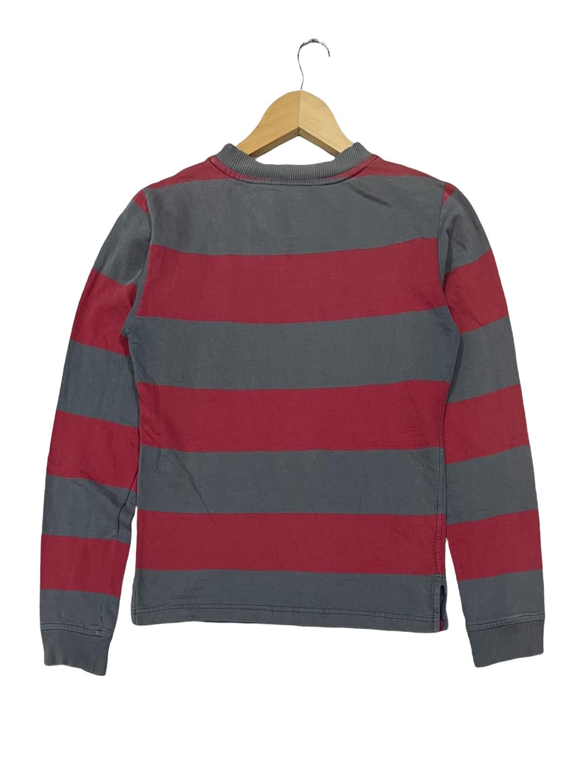 Designer × agnes b. Agnes B cropped stripe sweatshirt Size S / US 4 / IT 40 - 2 Thumbnail
