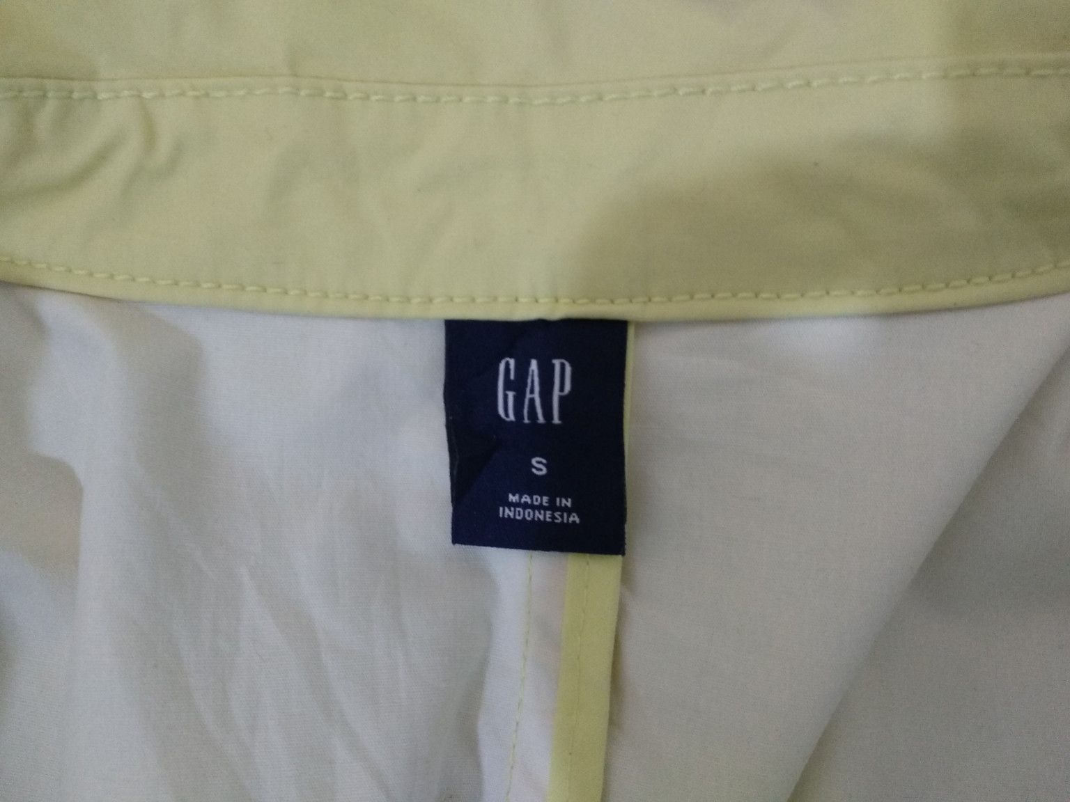 Gap GAP Winter Trench Coat Long Jacket Cream Size S / US 4 / IT 40 - 13 Thumbnail