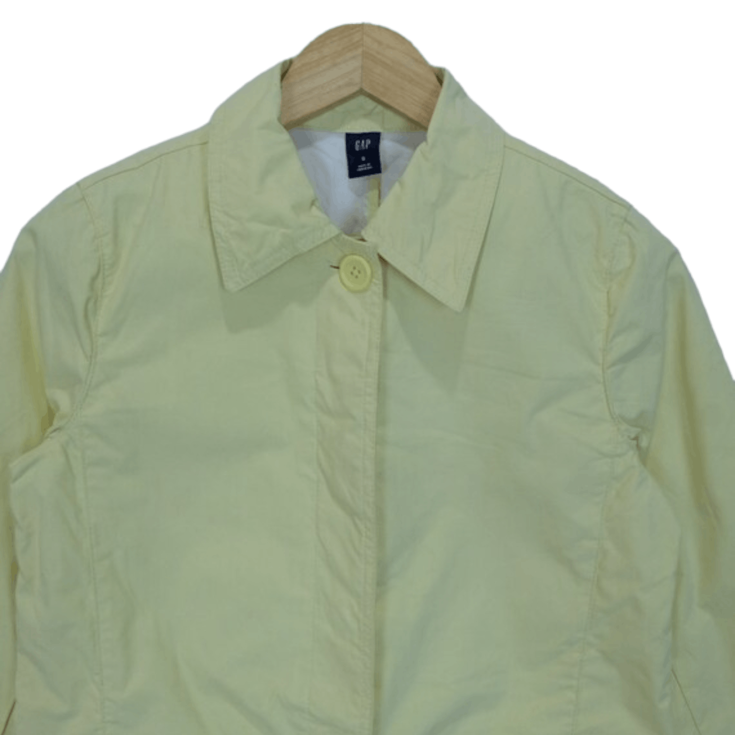 Gap GAP Winter Trench Coat Long Jacket Cream Size S / US 4 / IT 40 - 3 Thumbnail