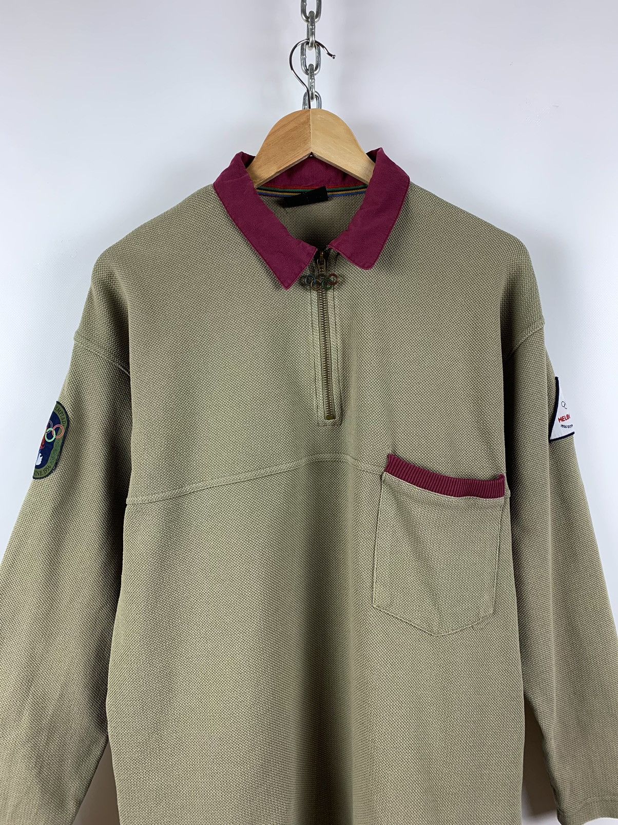 Adidas 1956 Vintage Adidas Melbourne Olympic Games Rare Sweatshirt Size US M / EU 48-50 / 2 - 3 Thumbnail