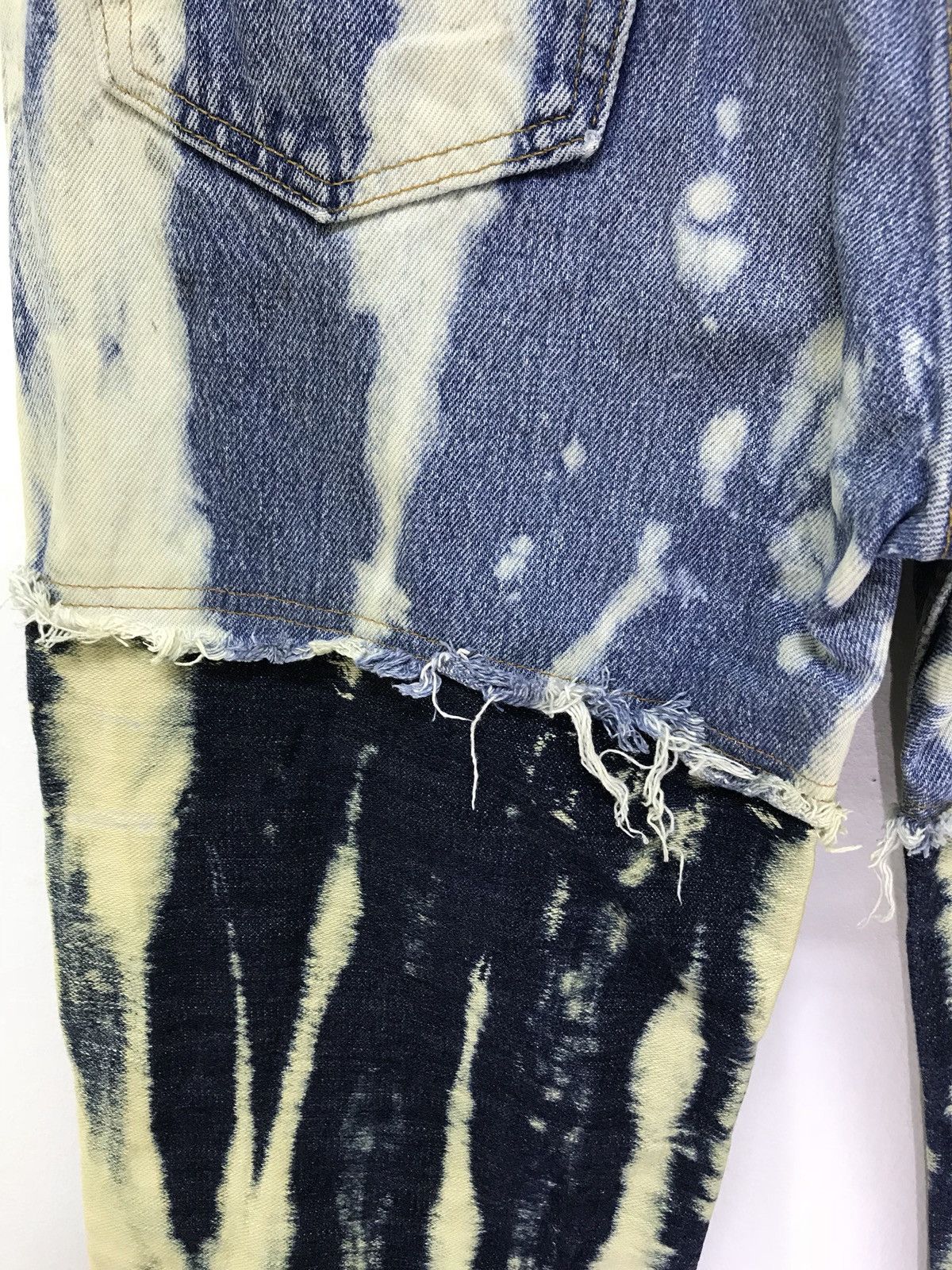 Levi's Made & Crafted Levi’s 501xx Vtg Reconstructed Two Tones Acid Washed Size US 30 / EU 46 - 14 Thumbnail