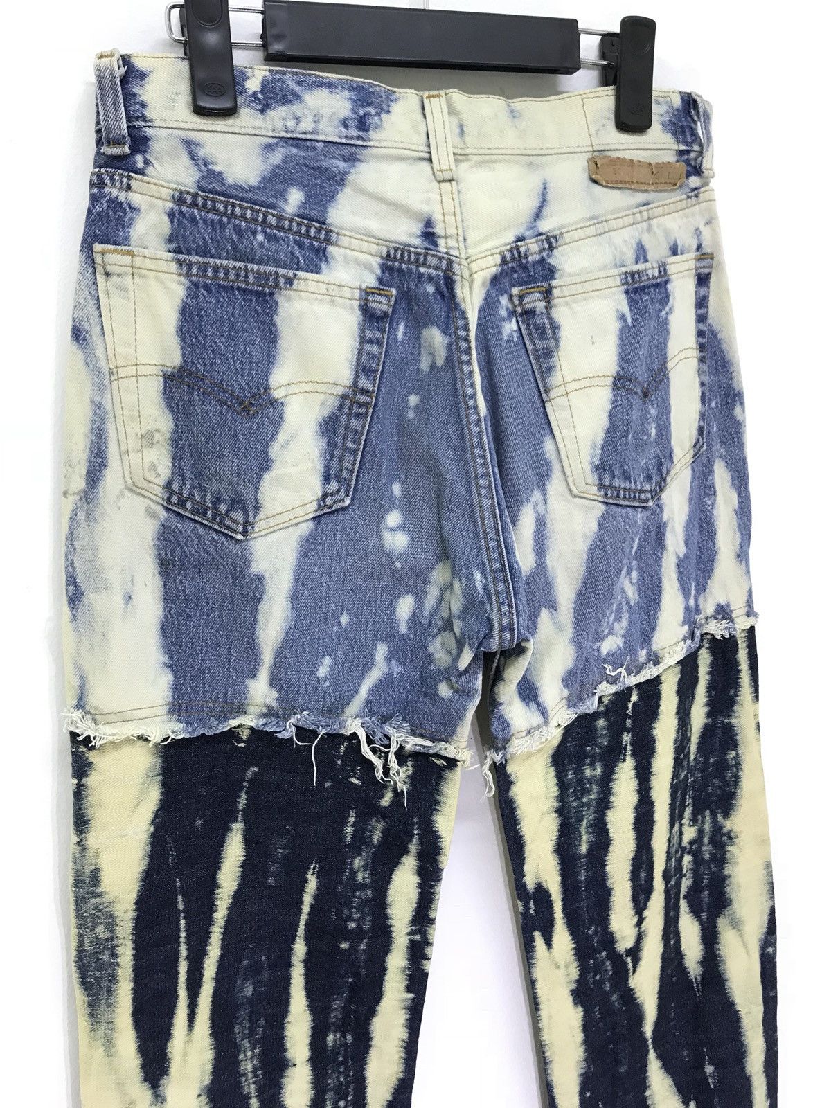 Levi's Made & Crafted Levi’s 501xx Vtg Reconstructed Two Tones Acid Washed Size US 30 / EU 46 - 10 Thumbnail