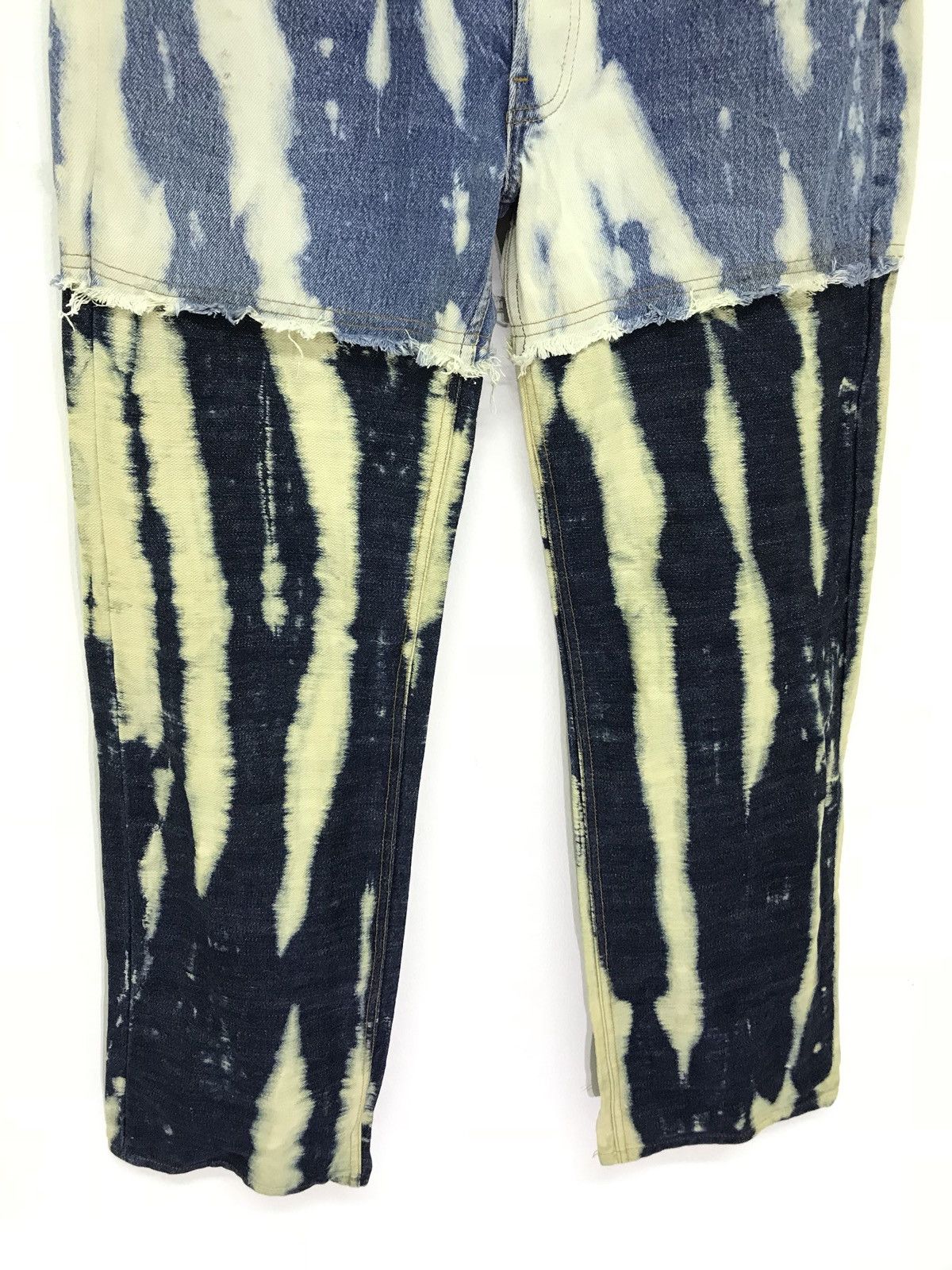Levi's Made & Crafted Levi’s 501xx Vtg Reconstructed Two Tones Acid Washed Size US 30 / EU 46 - 2 Thumbnail