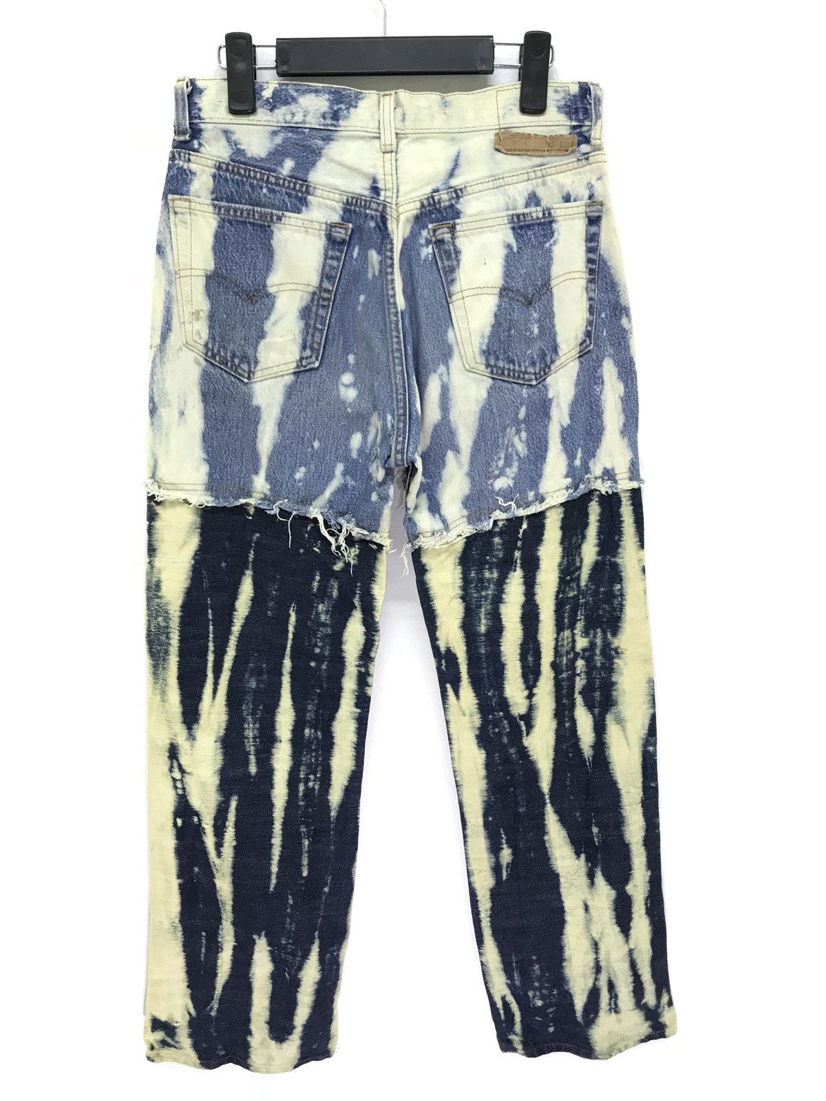 Levi's Made & Crafted Levi’s 501xx Vtg Reconstructed Two Tones Acid Washed Size US 30 / EU 46 - 8 Thumbnail