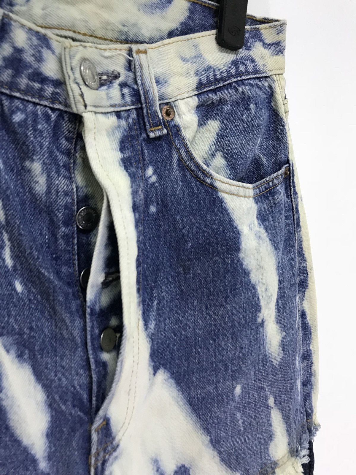 Levi's Made & Crafted Levi’s 501xx Vtg Reconstructed Two Tones Acid Washed Size US 30 / EU 46 - 5 Thumbnail
