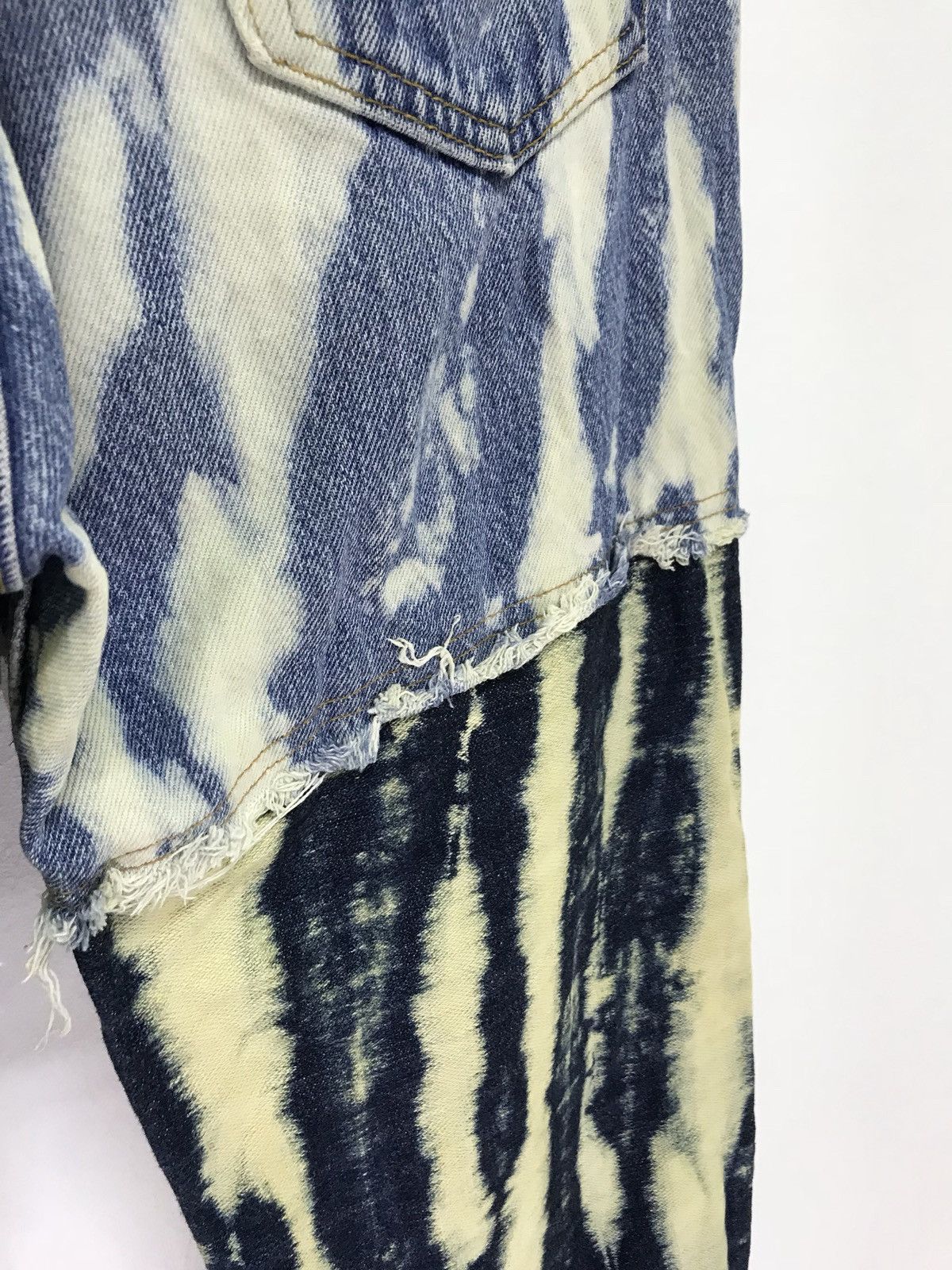 Levi's Made & Crafted Levi’s 501xx Vtg Reconstructed Two Tones Acid Washed Size US 30 / EU 46 - 13 Thumbnail