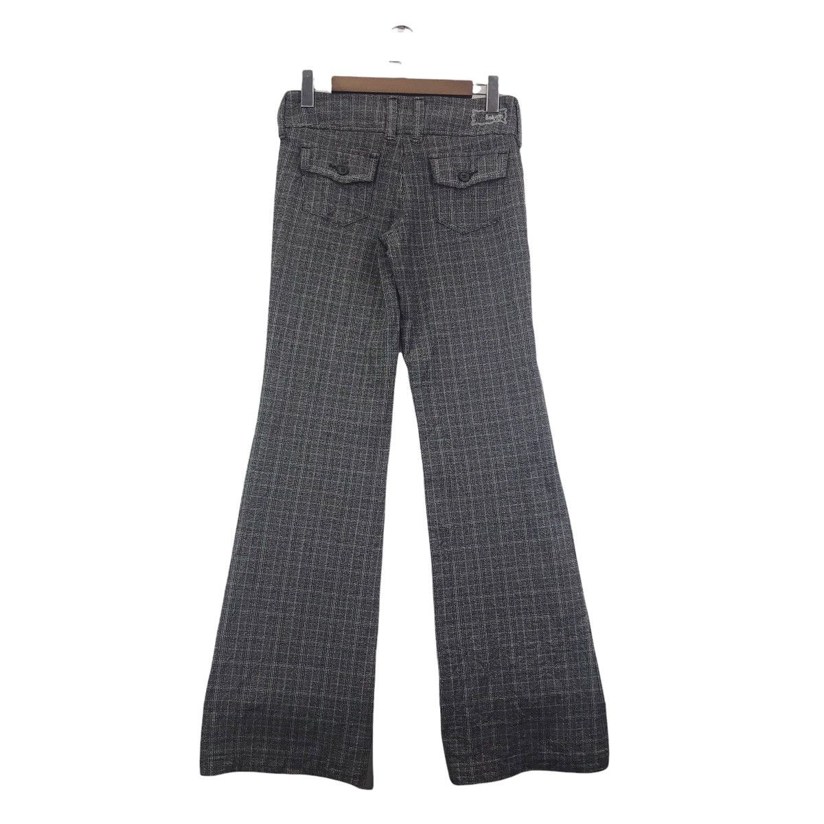 Japanese Brand BOBSON Japanese Brand Tartan Check Boot Cut Wool Trousers Size US 30 / EU 46 - 5 Thumbnail