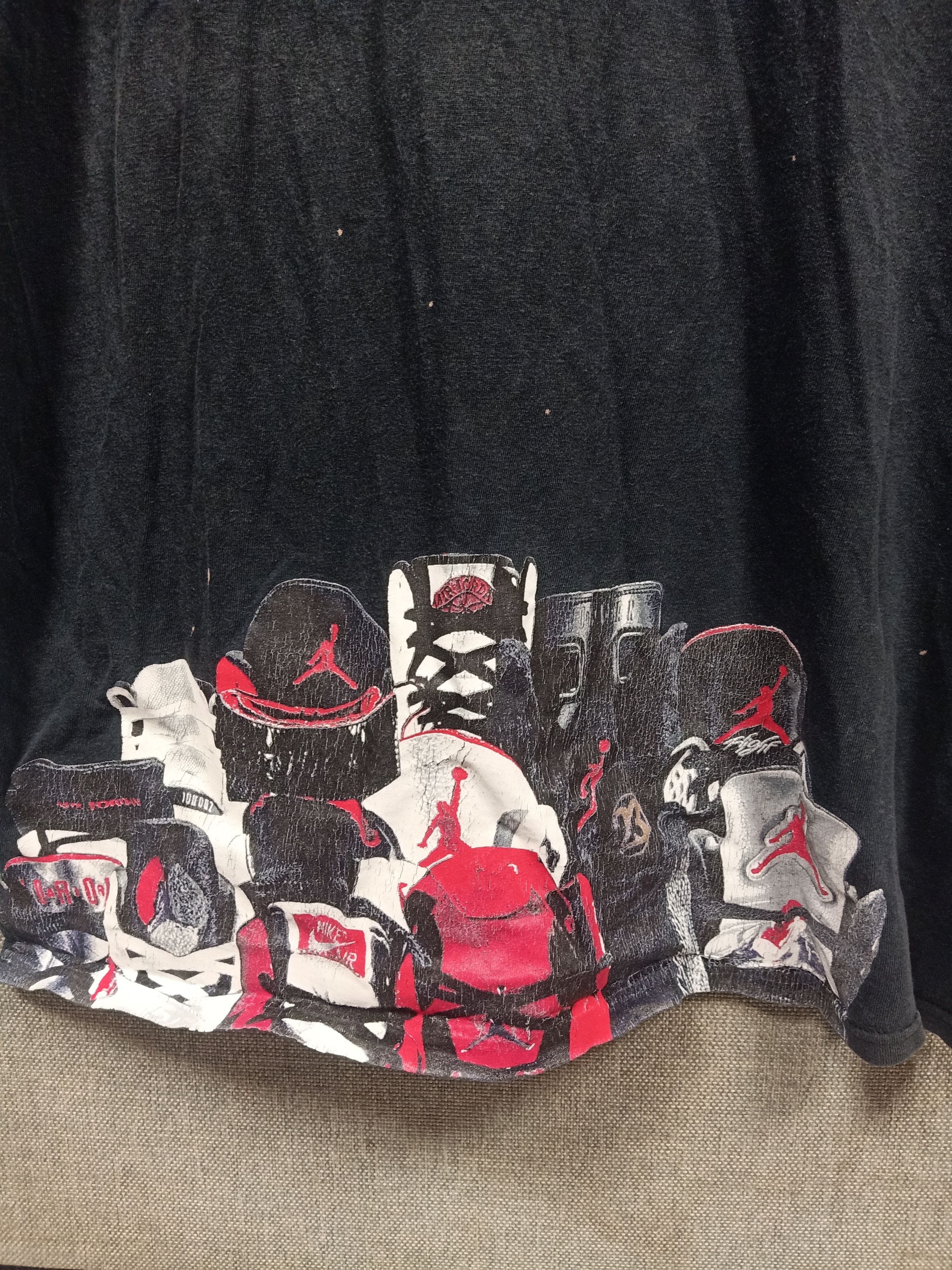 Jordan Brand T shirt nike air jordan very rare Size US L / EU 52-54 / 3 - 3 Thumbnail