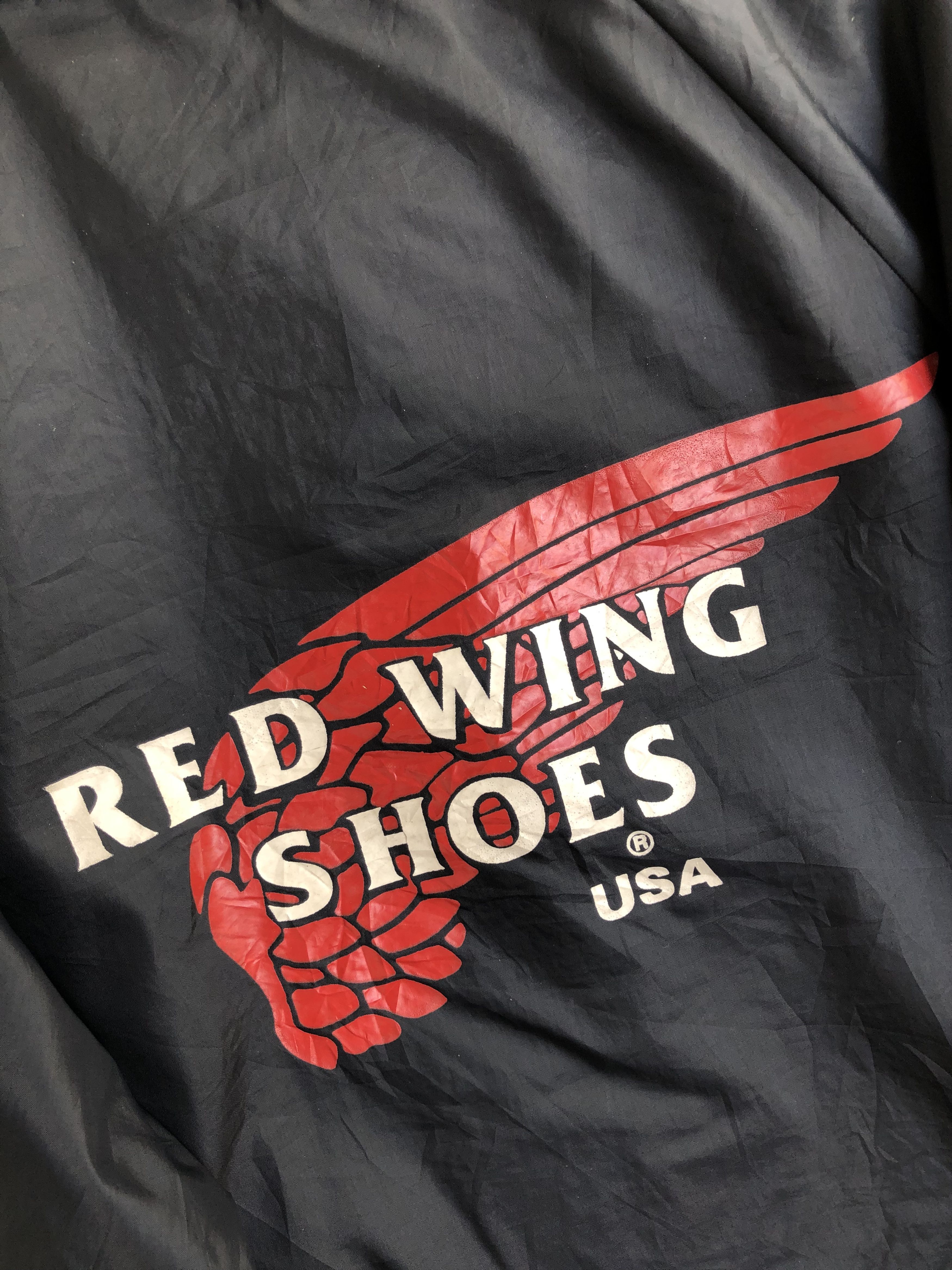 Red Wing VINTAGE MADE IN USA RED WING BIG LOGO LIGHTWEIGHT JACKET Size US L / EU 52-54 / 3 - 7 Thumbnail