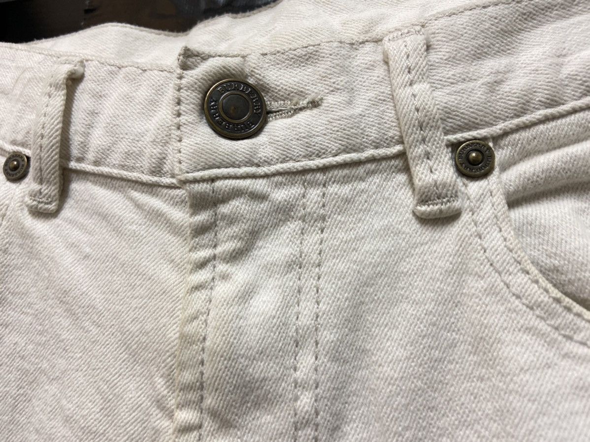 Burberry × Burberry Prorsum × Vintage Vintage Burberry London White Denim Novacheck Made In Japan Size US 32 / EU 48 - 9 Thumbnail
