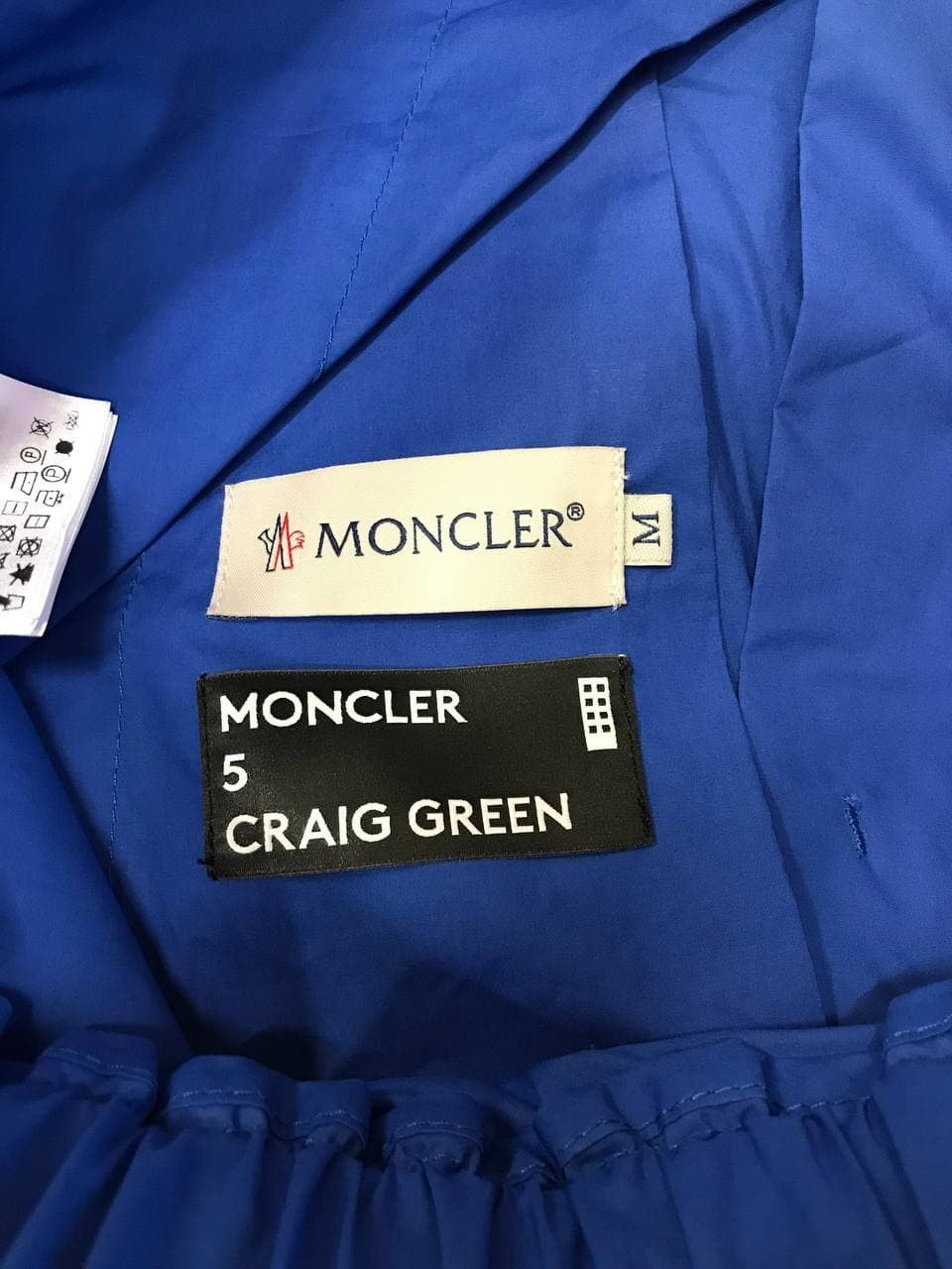 Craig Green × Moncler Moncler Genius 5 Moncler Craig Green Blue Pants (0327) Size US 30 / EU 46 - 10 Thumbnail