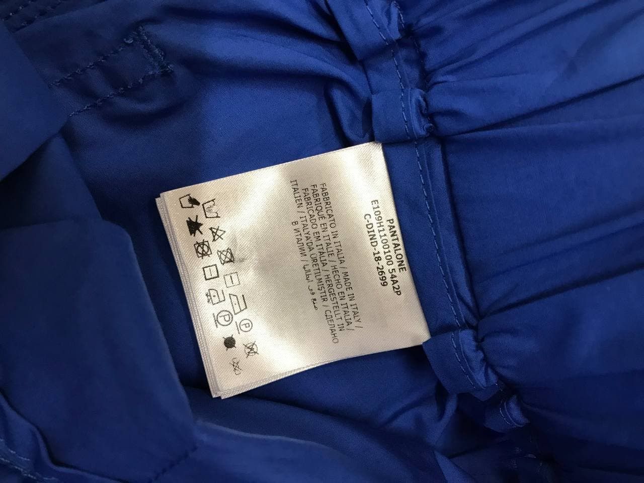 Craig Green × Moncler Moncler Genius 5 Moncler Craig Green Blue Pants (0327) Size US 30 / EU 46 - 7 Thumbnail