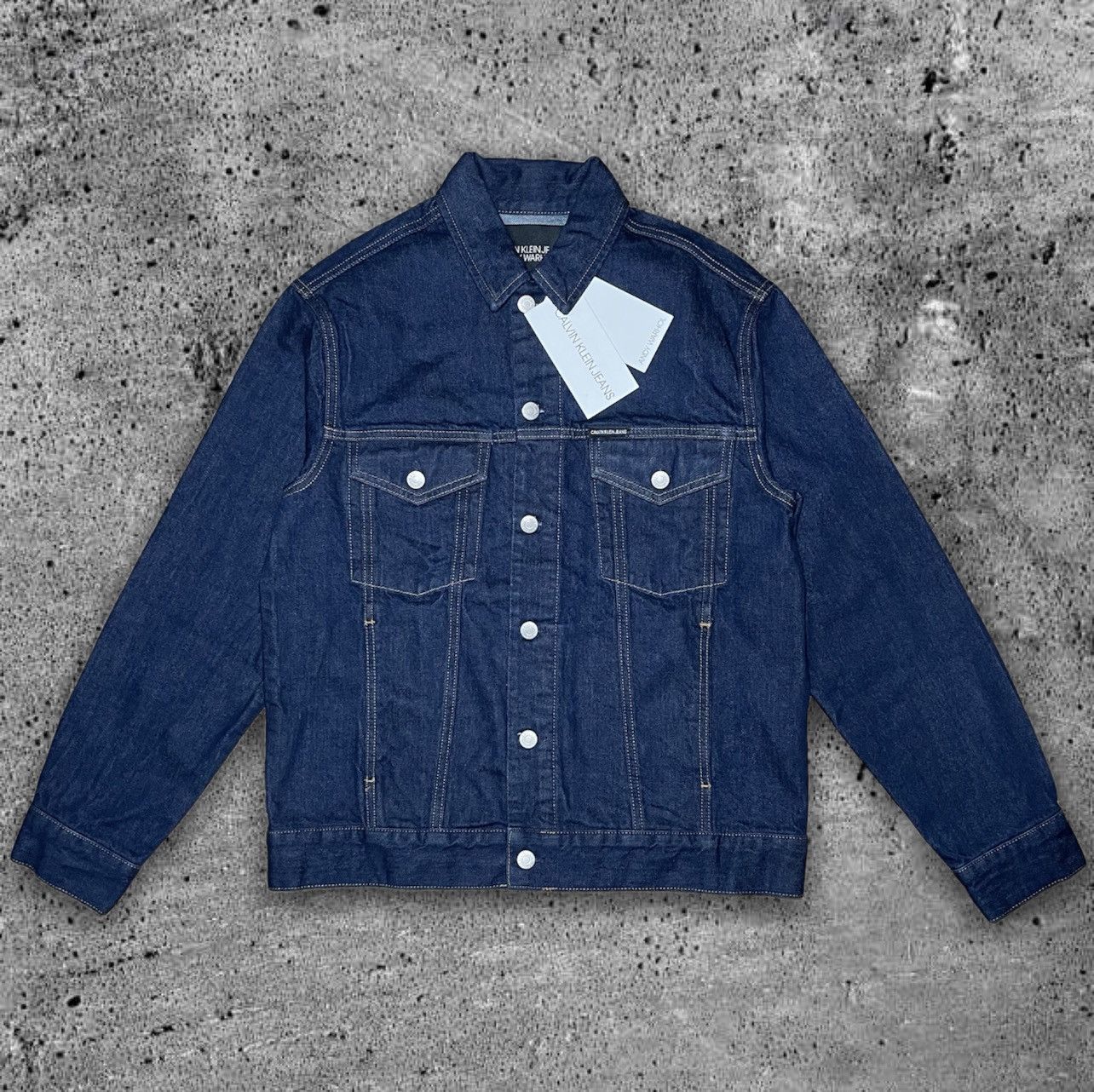 CALVIN KLEIN BY RAF SIMONS “SS18 ANDY WARHOL DENIM JACKET”