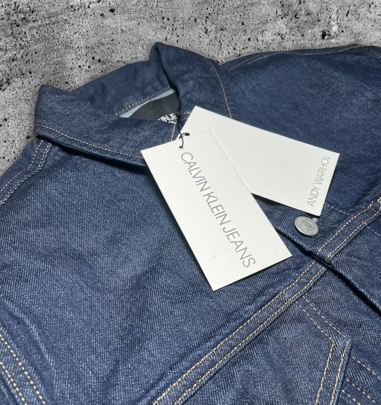 Calvin Klein × Raf Simons CALVIN KLEIN BY RAF SIMONS “SS18 ANDY WARHOL DENIM JACKET” Size US S / EU 44-46 / 1 - 2 Thumbnail