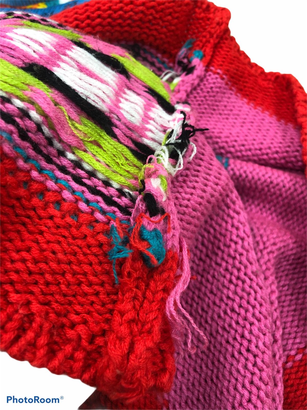Japanese Brand × Other Handmade KNITWEAR turtle Neck 100% Acrylic Size US L / EU 52-54 / 3 - 8 Thumbnail