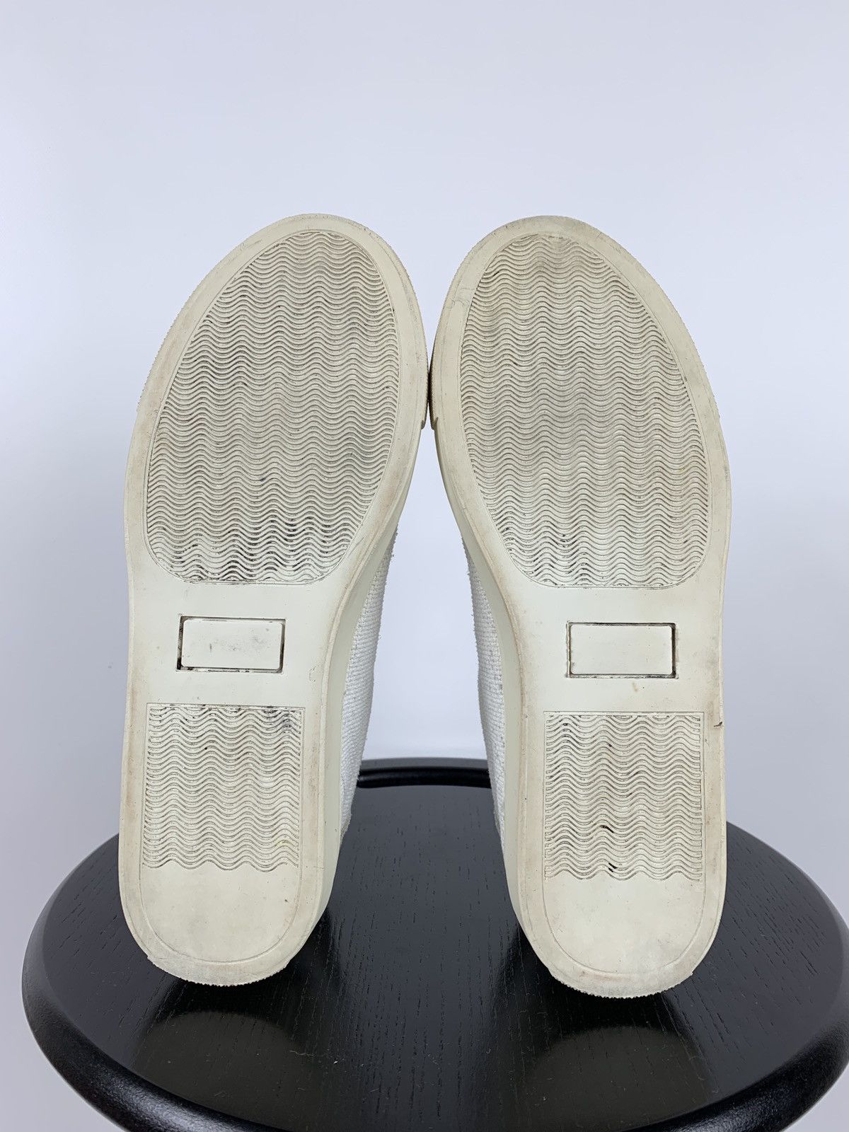 Our Legacy Our Legacy White Leather Low Top Sneakers Shoes Size US 8 / EU 41 - 10 Thumbnail