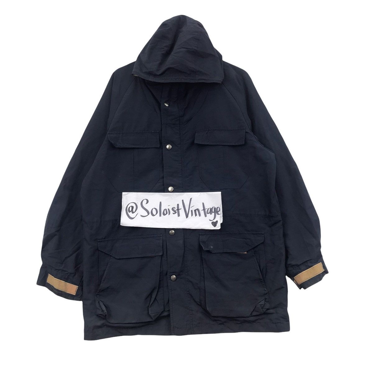 VAN JAC JACKET Inc Japanese Brand Blue Jacket Hoodie Parka