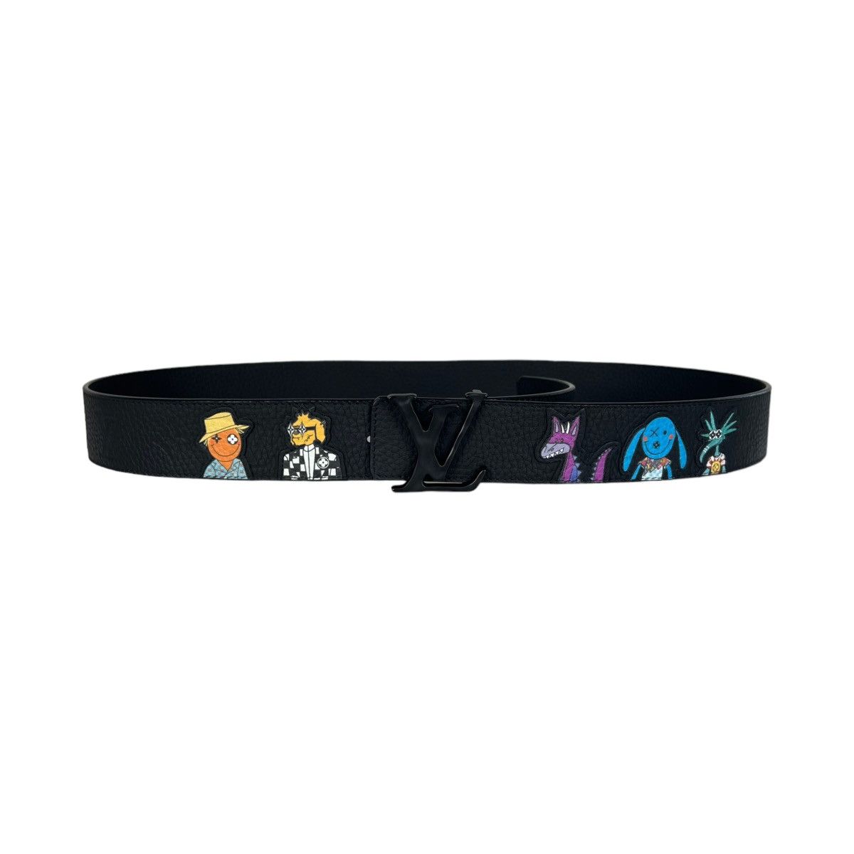 Louis Vuitton × Virgil Abloh Louis Vuitton Monogram Character Initials Belt Size ONE SIZE - 2 Thumbnail