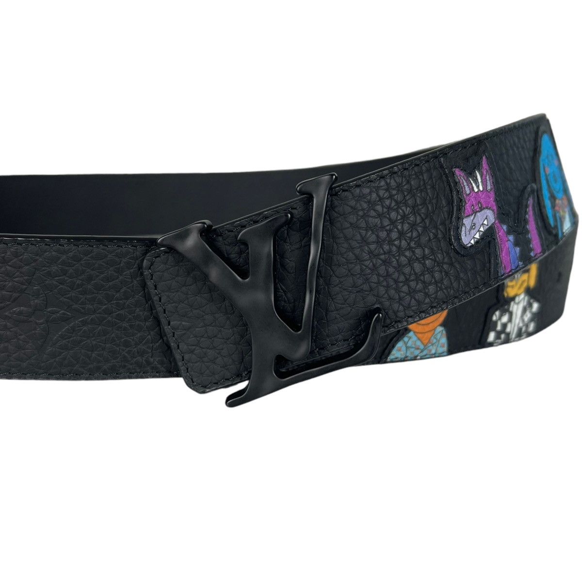 Louis Vuitton × Virgil Abloh Louis Vuitton Monogram Character Initials Belt Size ONE SIZE - 3 Thumbnail