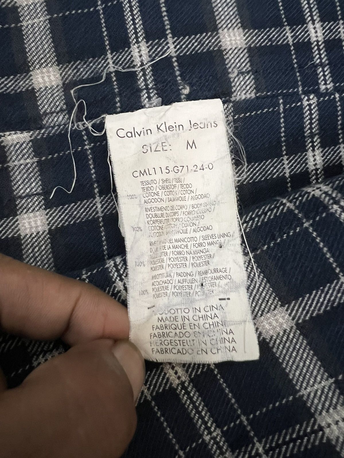 Calvin Klein × Calvin Klein 205W39NYC CALVIN KLIEN JEANS MEN’S JACKET MILITARY POCKET ZIP BUTTON Size US M / EU 48-50 / 2 - 18 Thumbnail