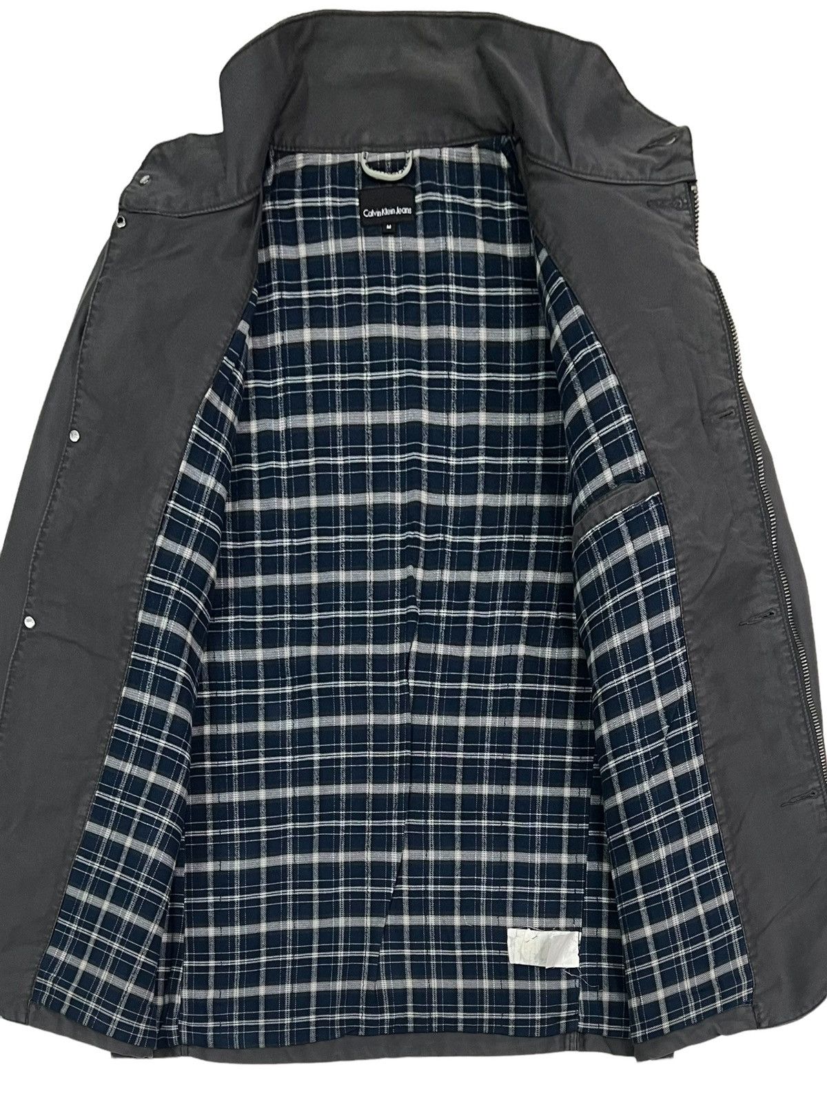Calvin Klein × Calvin Klein 205W39NYC CALVIN KLIEN JEANS MEN’S JACKET MILITARY POCKET ZIP BUTTON Size US M / EU 48-50 / 2 - 12 Thumbnail