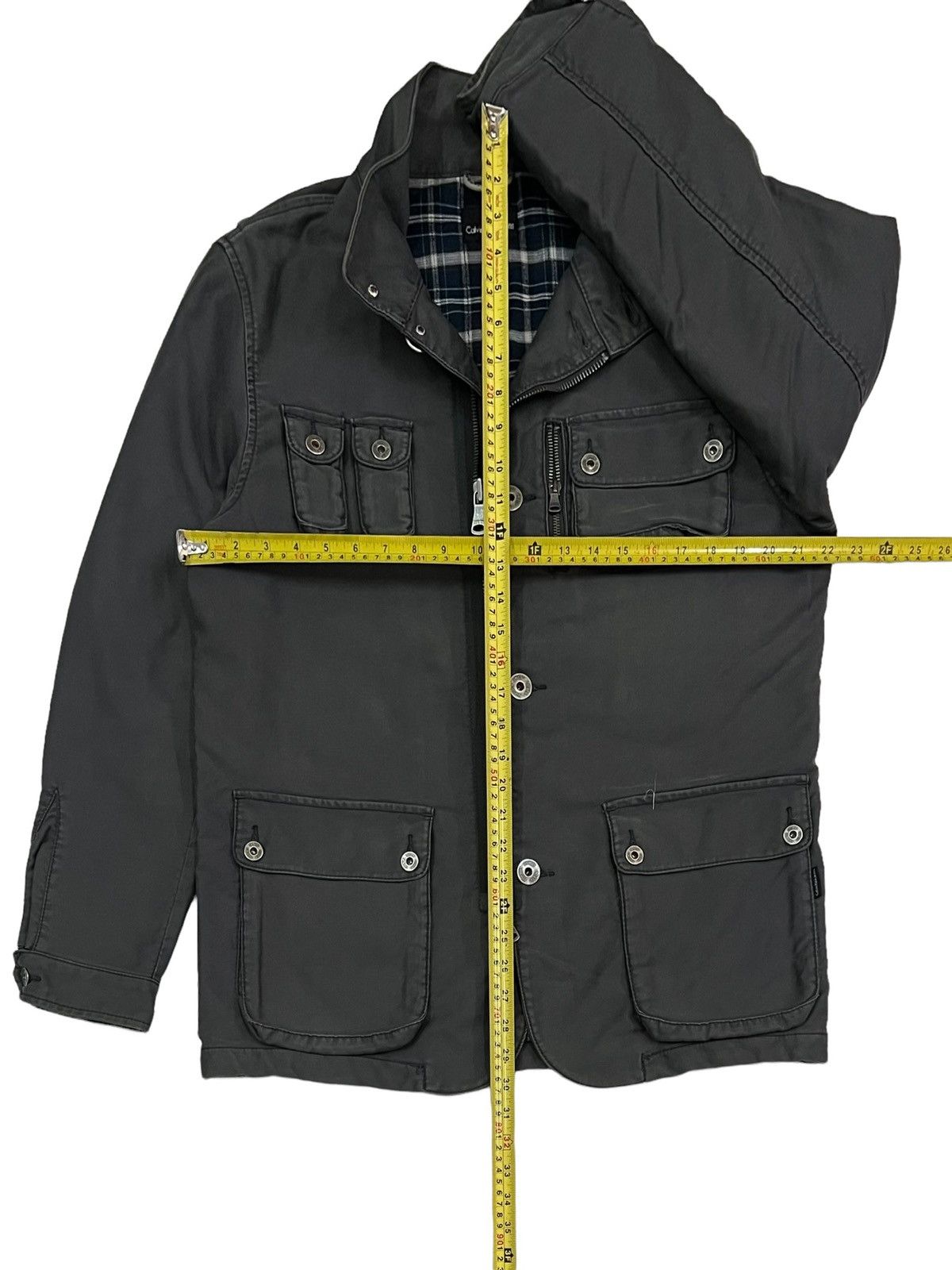 Calvin Klein × Calvin Klein 205W39NYC CALVIN KLIEN JEANS MEN’S JACKET MILITARY POCKET ZIP BUTTON Size US M / EU 48-50 / 2 - 20 Thumbnail