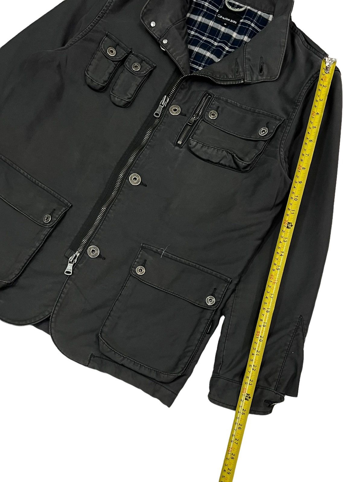 Calvin Klein × Calvin Klein 205W39NYC CALVIN KLIEN JEANS MEN’S JACKET MILITARY POCKET ZIP BUTTON Size US M / EU 48-50 / 2 - 21 Thumbnail