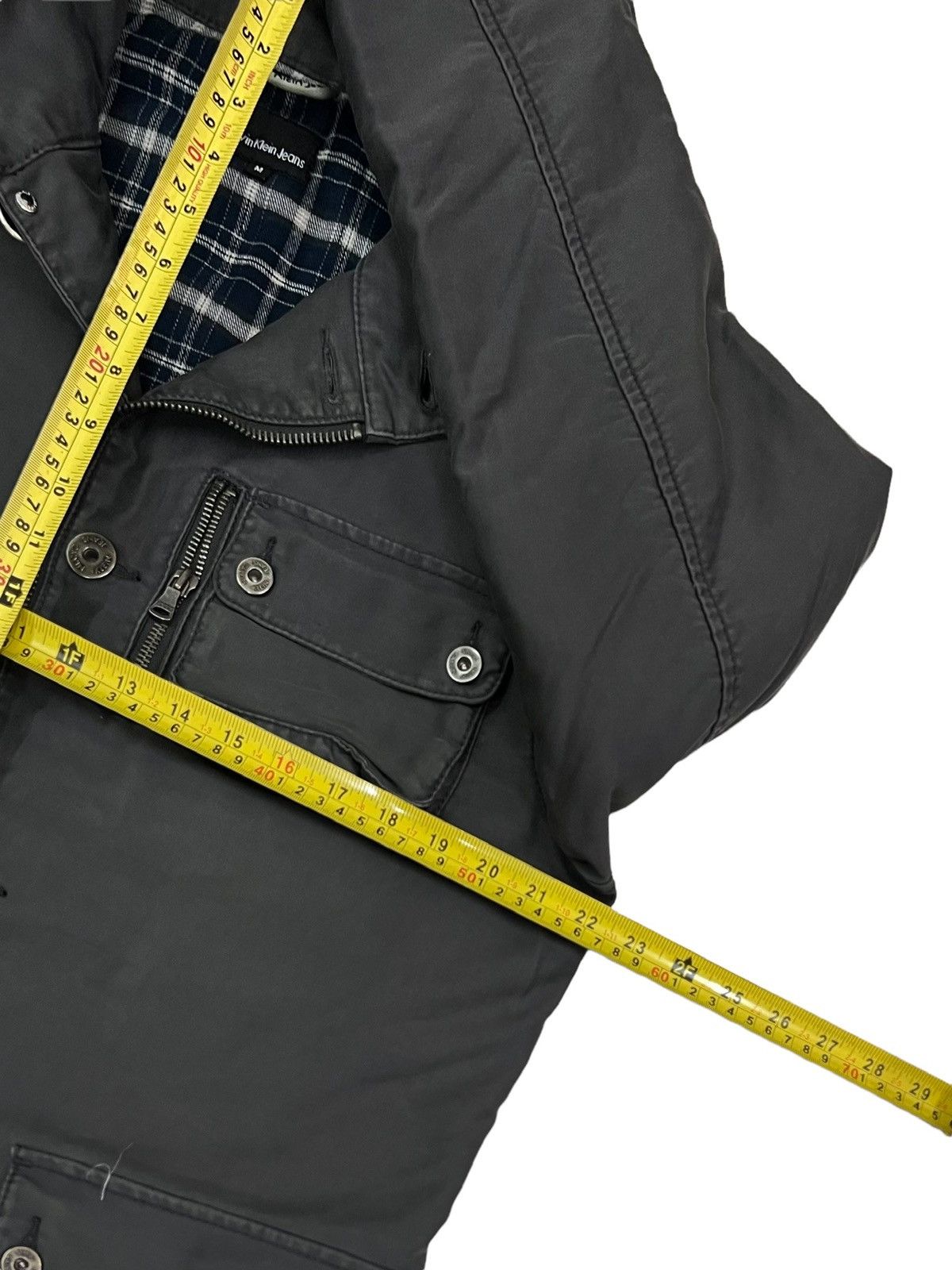 Calvin Klein × Calvin Klein 205W39NYC CALVIN KLIEN JEANS MEN’S JACKET MILITARY POCKET ZIP BUTTON Size US M / EU 48-50 / 2 - 22 Thumbnail