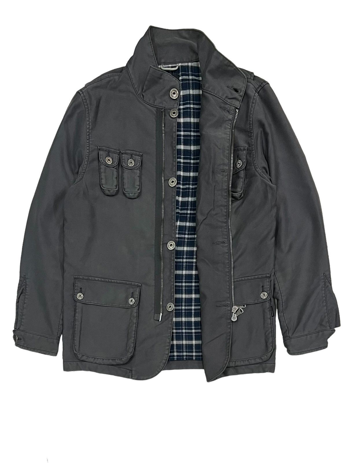 Calvin Klein × Calvin Klein 205W39NYC CALVIN KLIEN JEANS MEN’S JACKET MILITARY POCKET ZIP BUTTON Size US M / EU 48-50 / 2 - 2 Thumbnail
