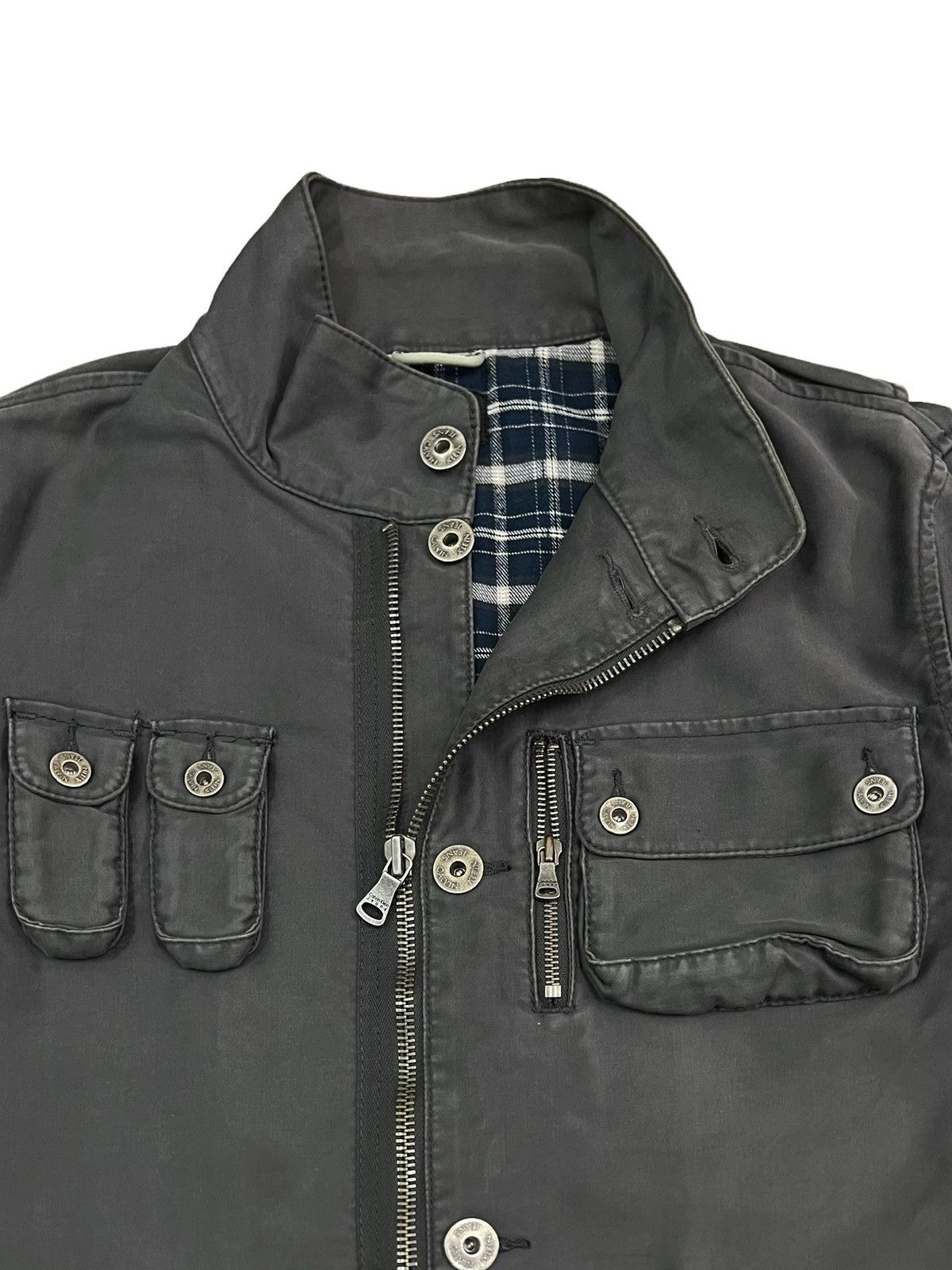Calvin Klein × Calvin Klein 205W39NYC CALVIN KLIEN JEANS MEN’S JACKET MILITARY POCKET ZIP BUTTON Size US M / EU 48-50 / 2 - 4 Thumbnail